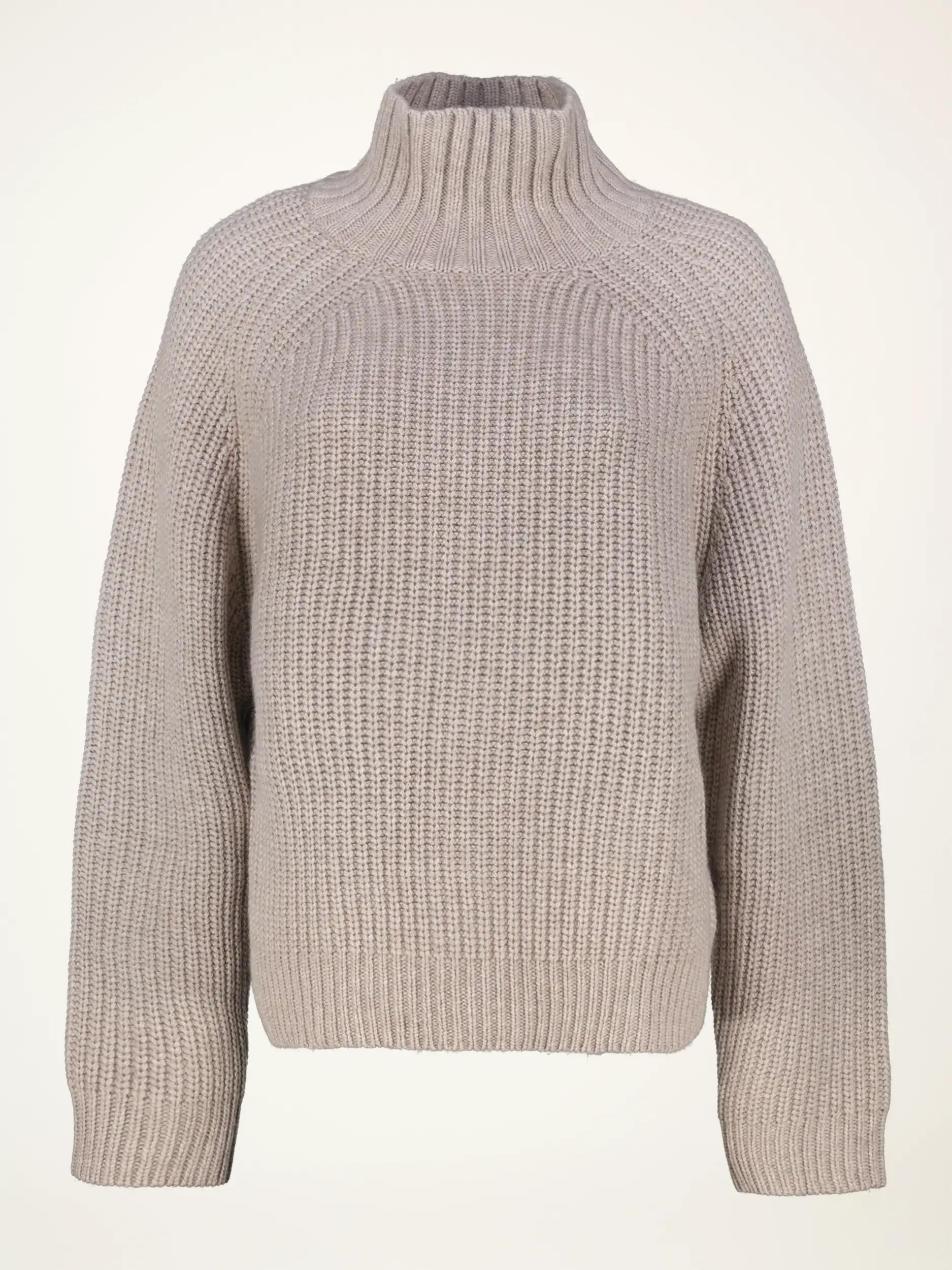 Pullover aus Wolle langarm - Artikelansicht - Farbe: Braun