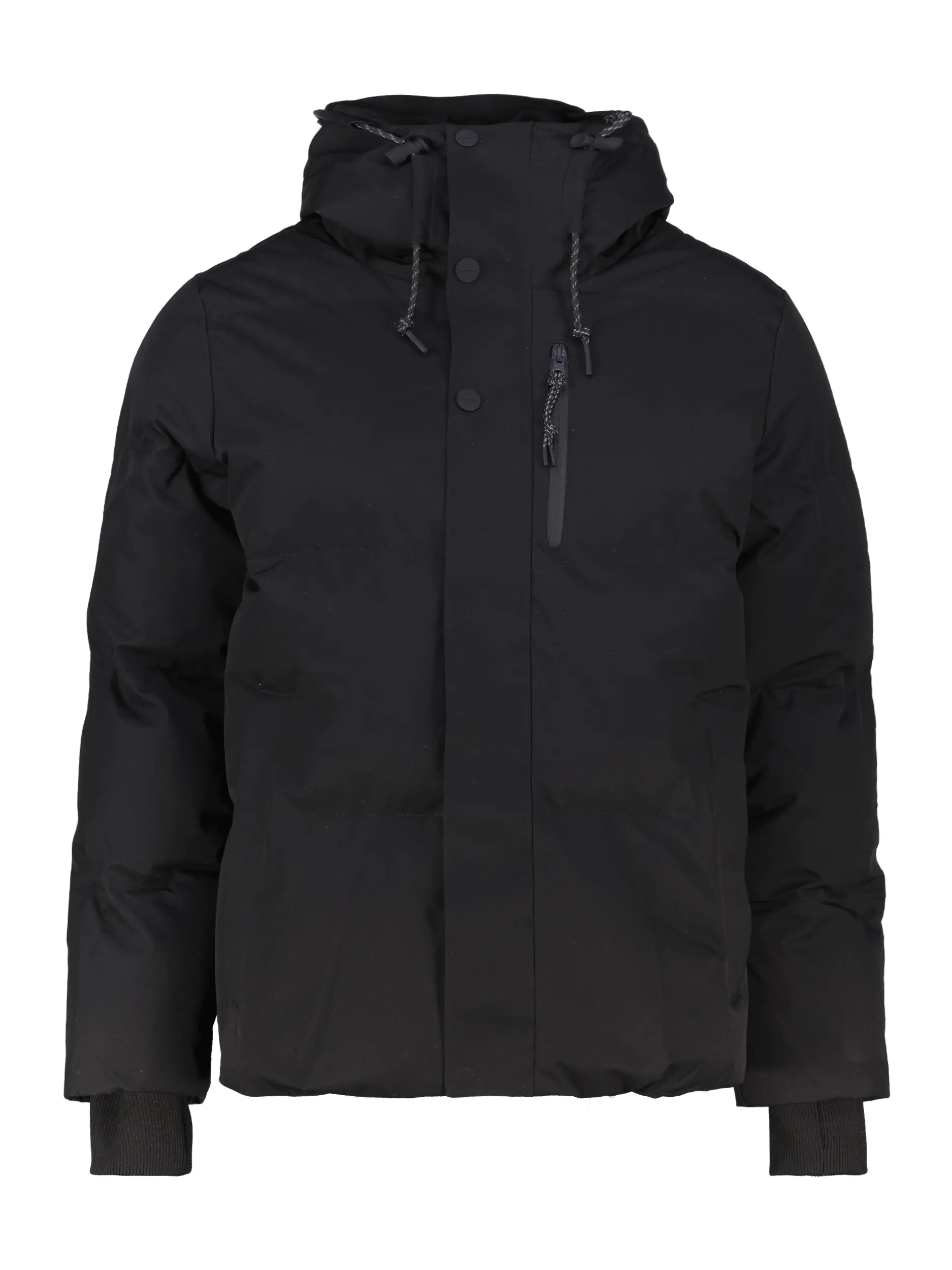 Wasserdichte Jacke 'Bayu' - Artikel Vorderseite - Farbe: Schwarz