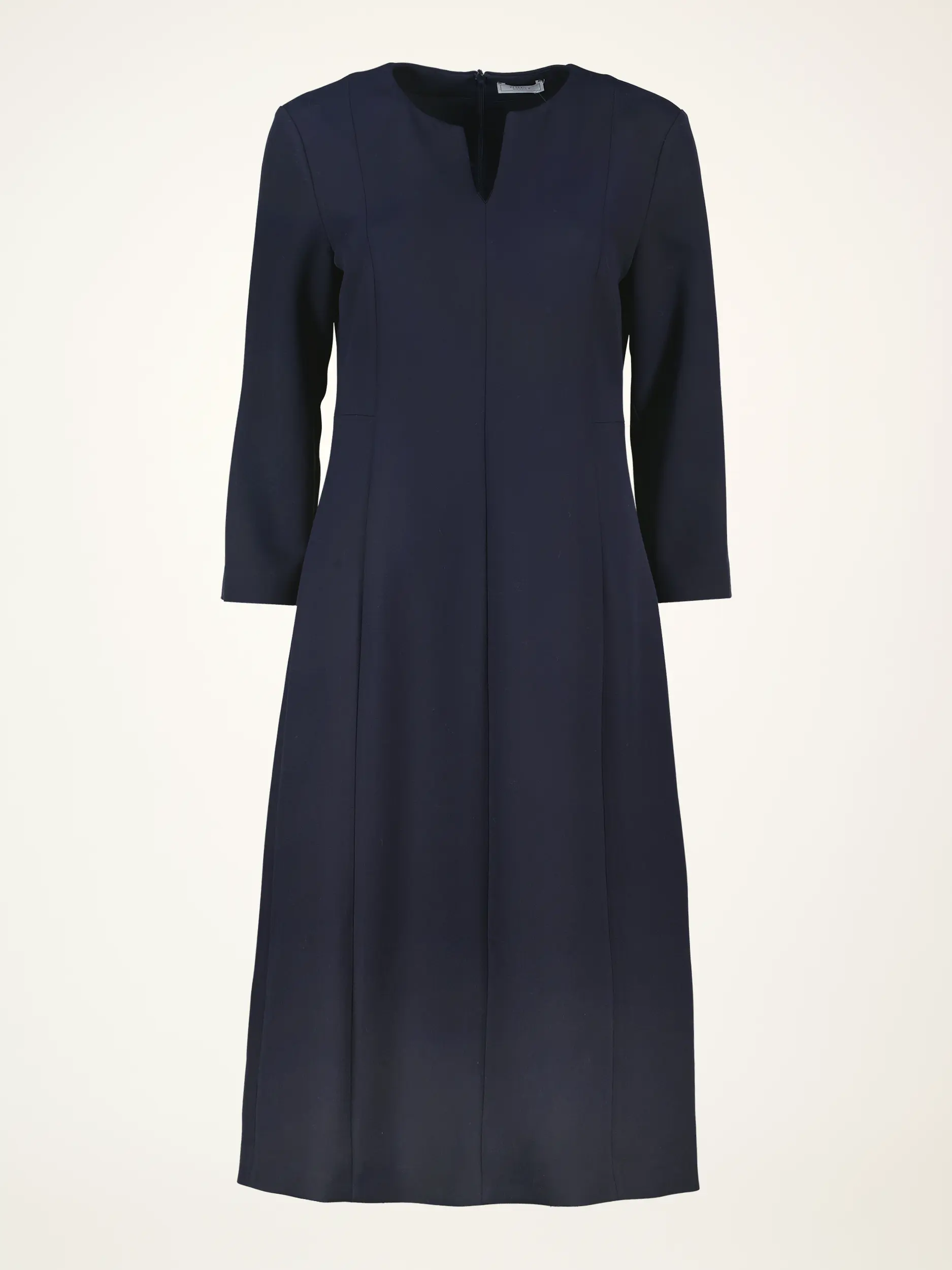 Midikleid langarm - Artikelansicht - Farbe: Blau