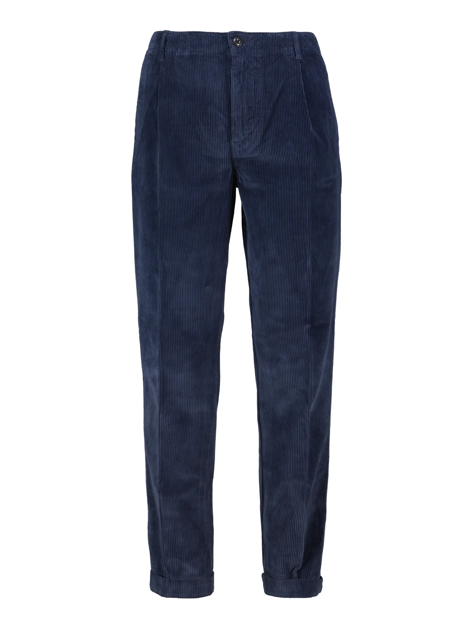 Cordhose 'Joec' - Artikel Vorderseite - Farbe: Blau