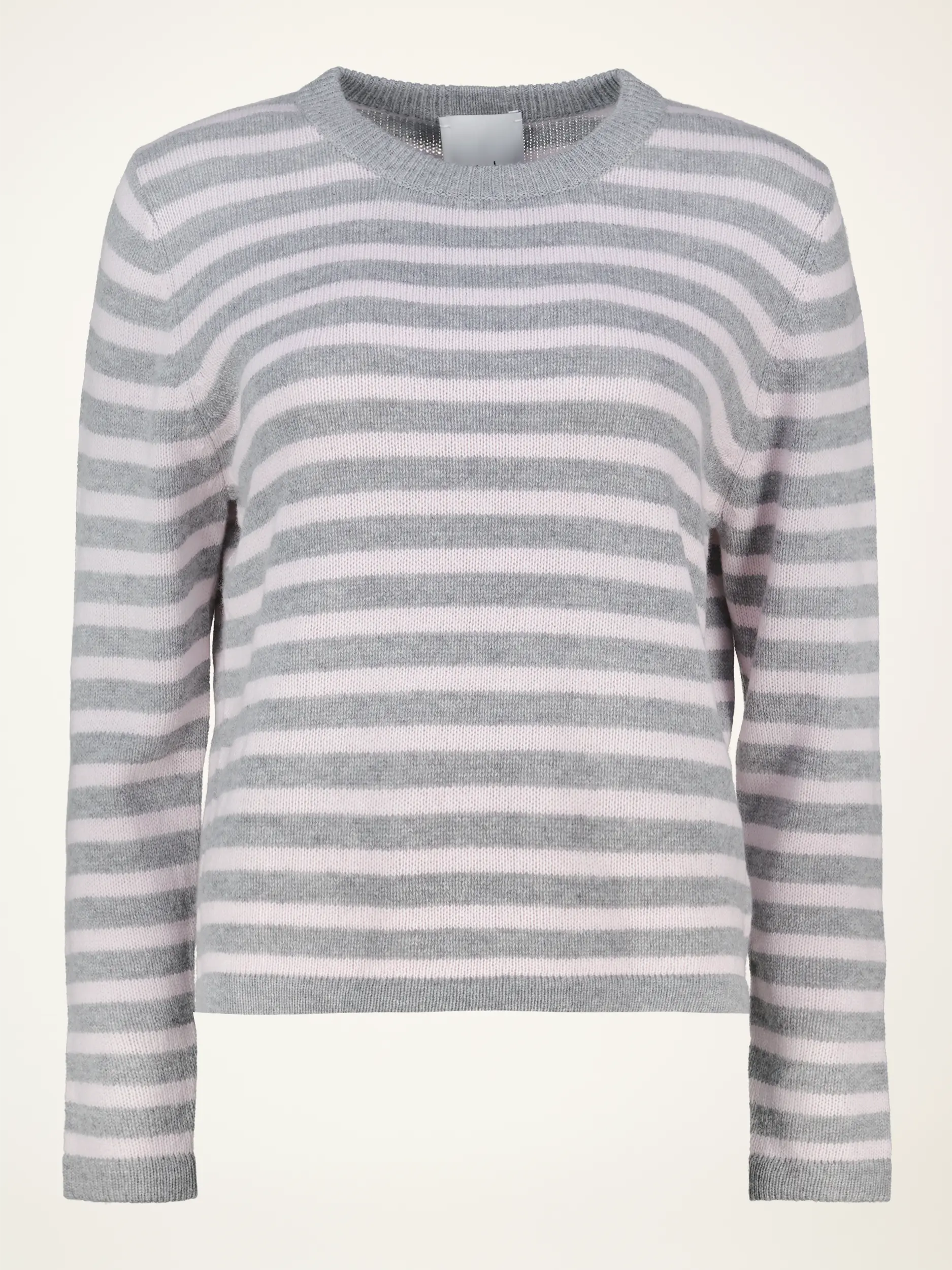 Gestreifter Pullover aus Kaschmir-Mix langarm - Artikelansicht
