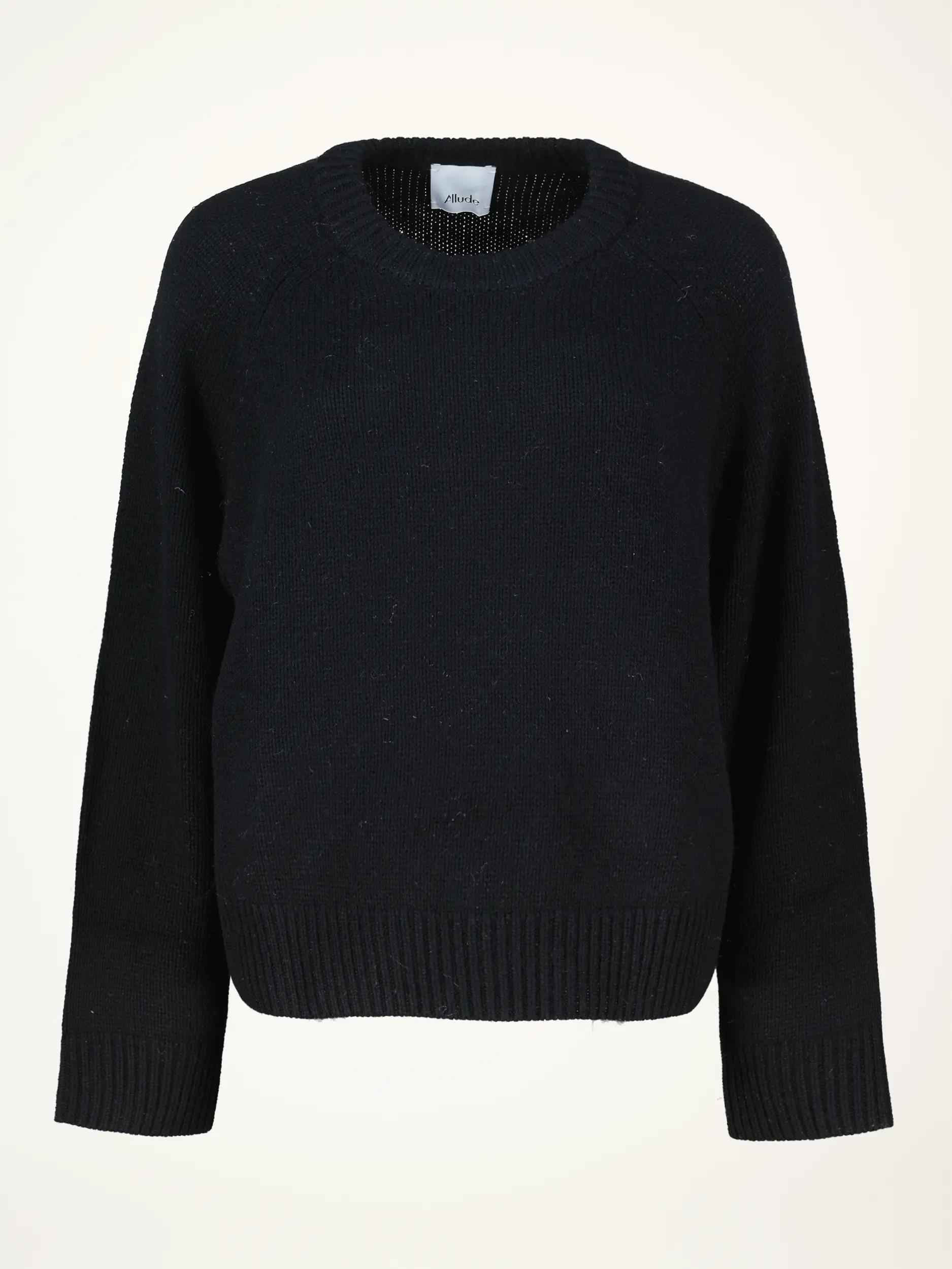 Pullover aus Wolle langarm - Artikelansicht - Farbe: Schwarz