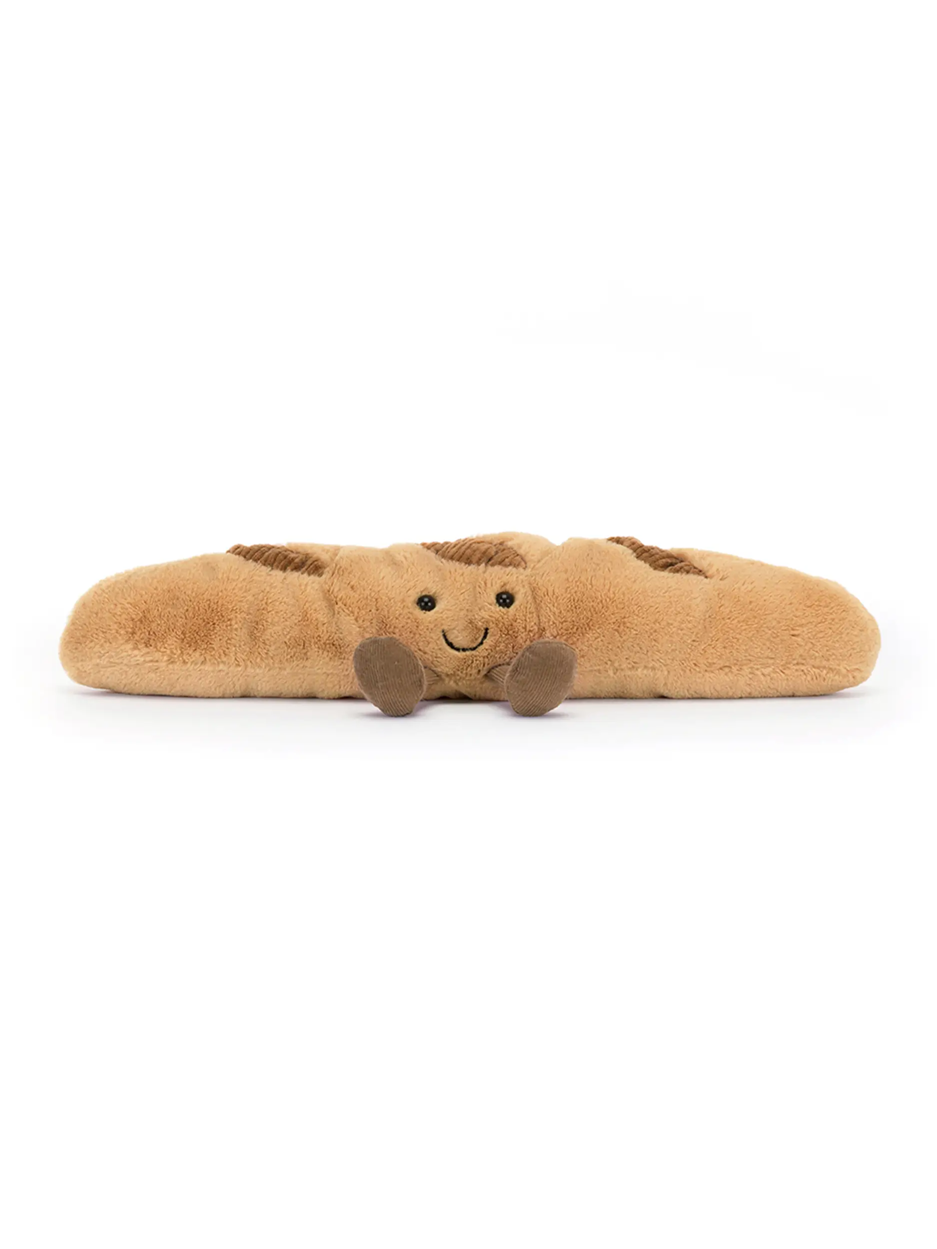 Jellycat-Stofftier 'Amuseables Baguette' - Artikel Vorderseite - Farbe: Braun