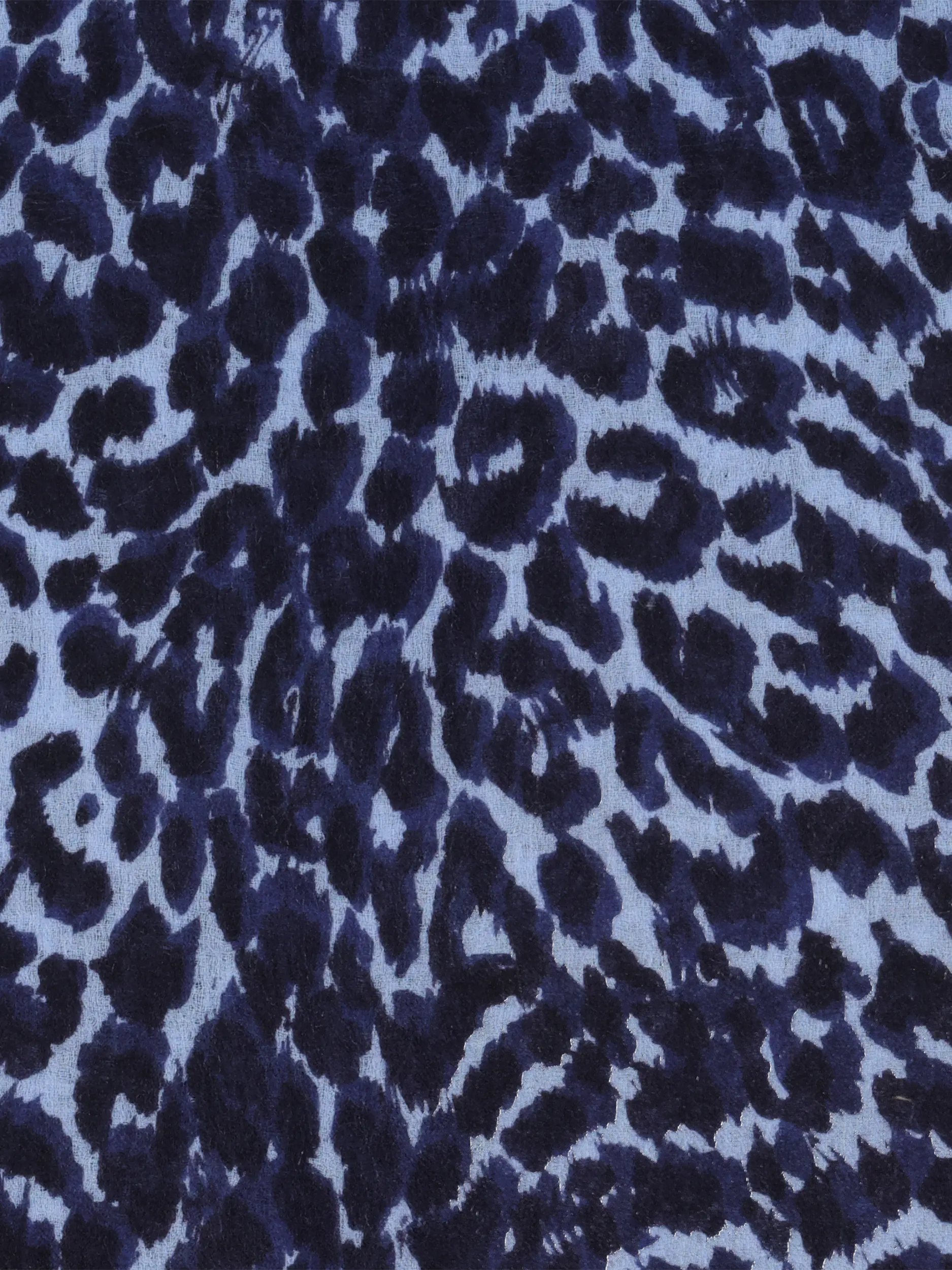 Kaschmirschal - Artikel Rückseite - Farbe: Blau