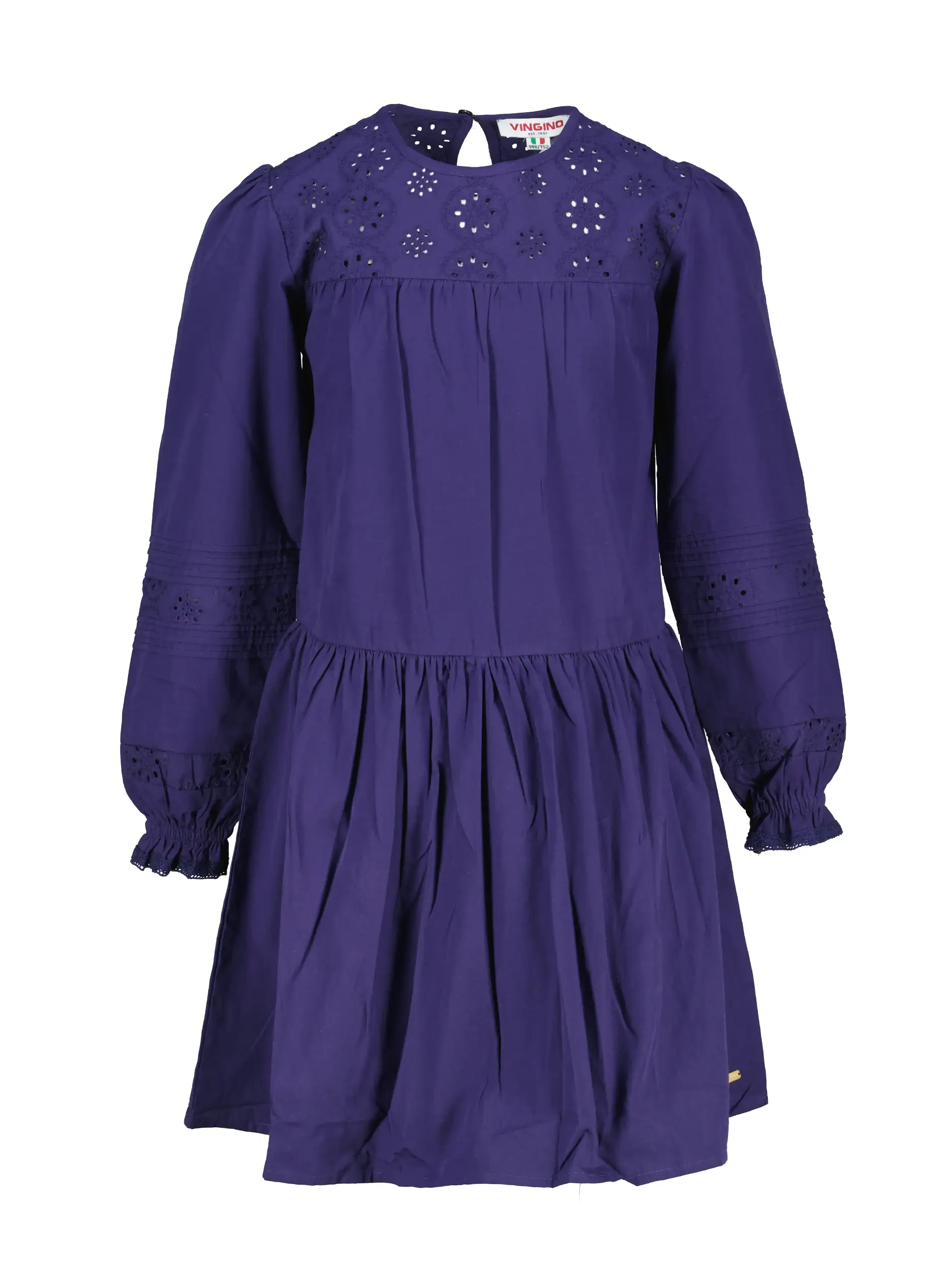Mädchen Kleid  - Artikel Vorderseite - Farbe: Blau