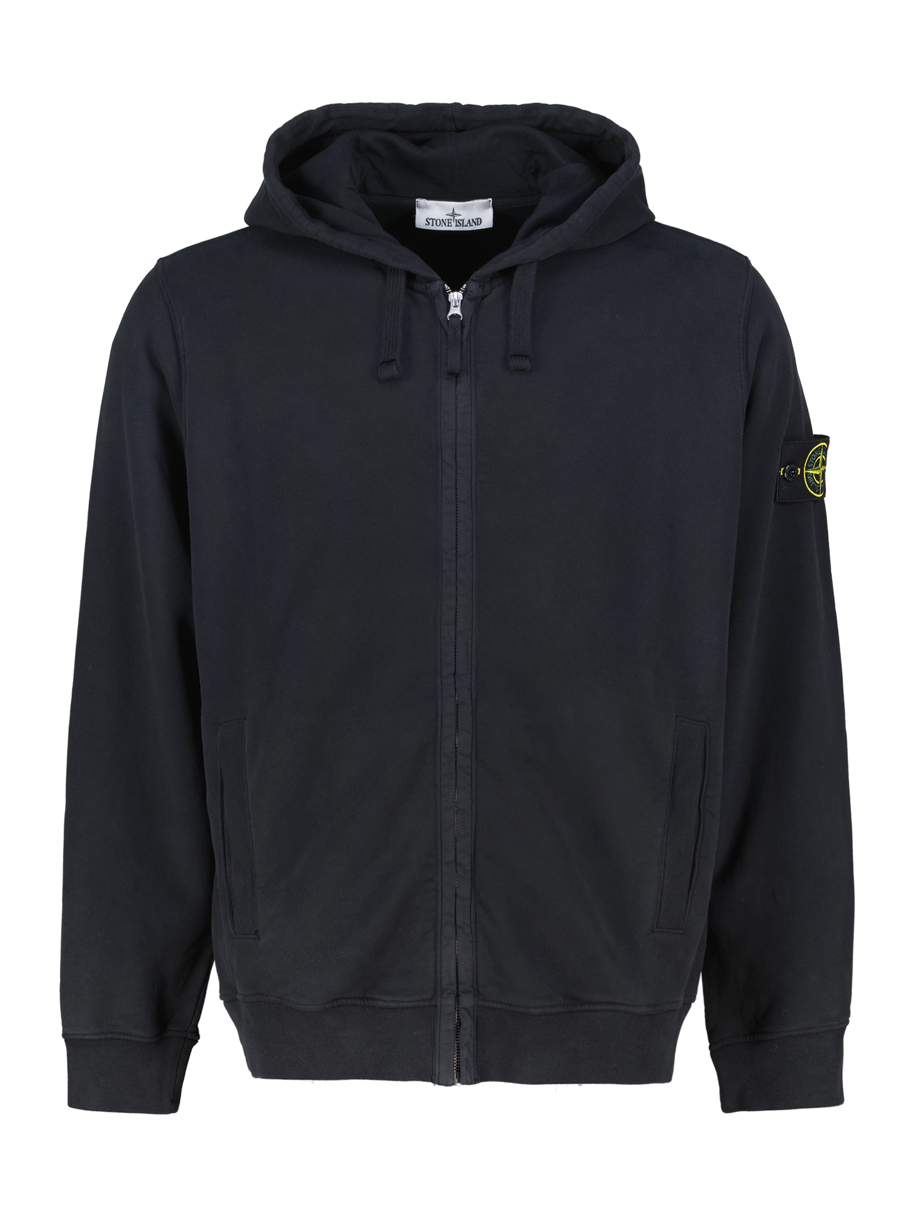 Sweatjacke - Artikel Vorderseite - Farbe: Schwarz