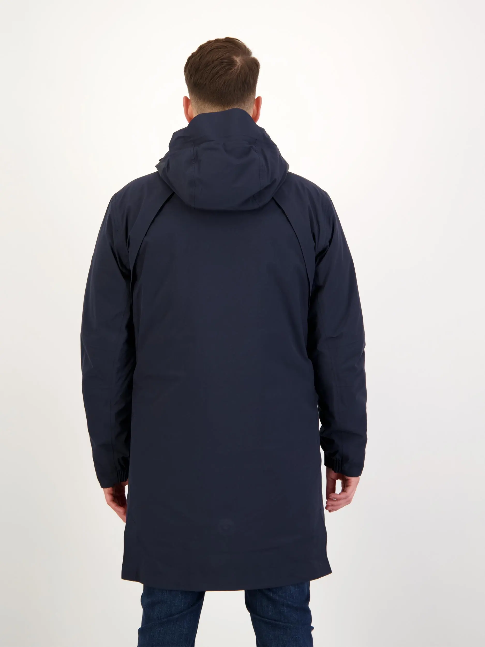 Wasserdichter Parka 'Koov' - Artikelansicht - Farbe: Blau
