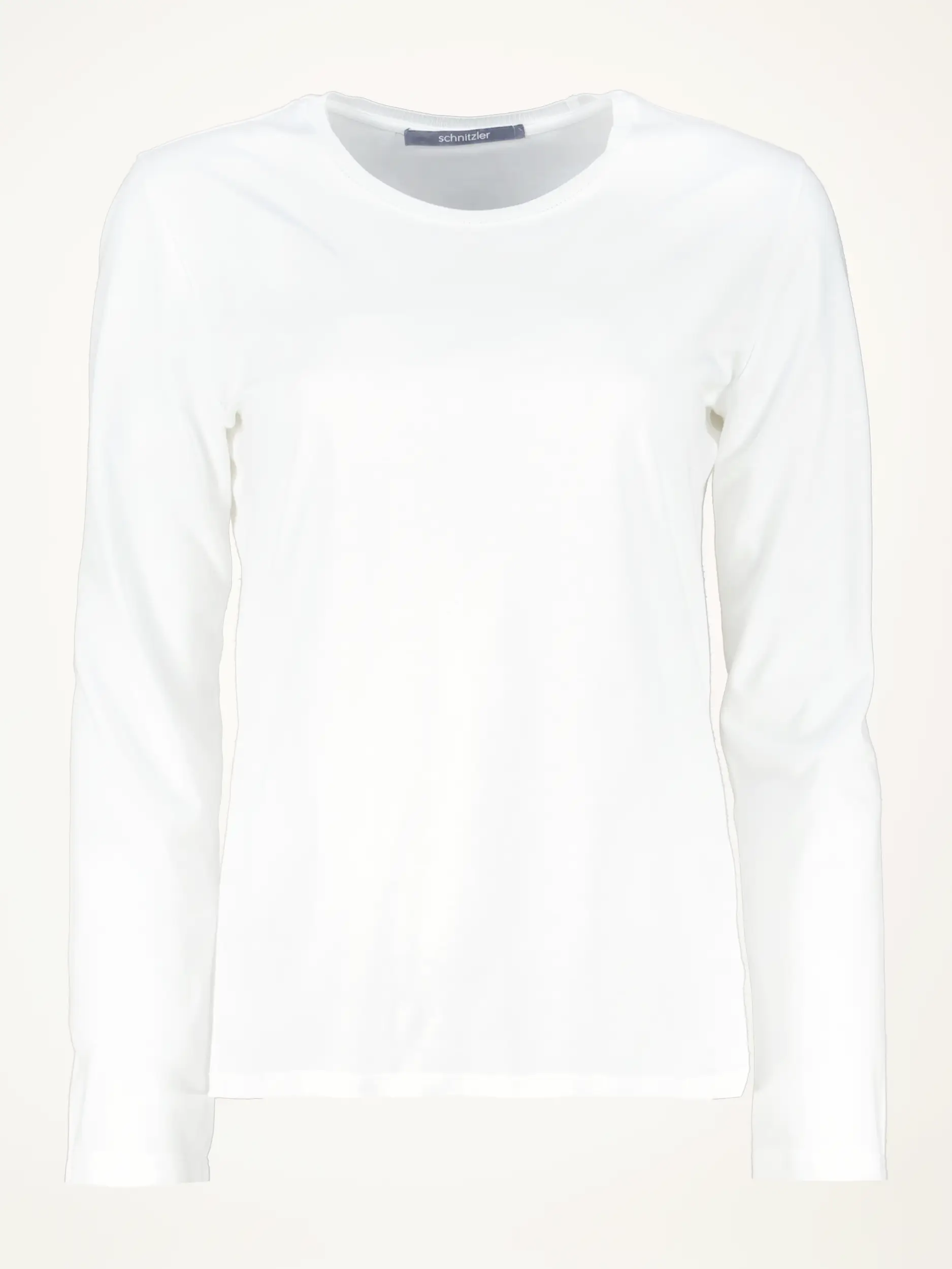 Langarmshirt  - Artikelansicht - Farbe: Weiß