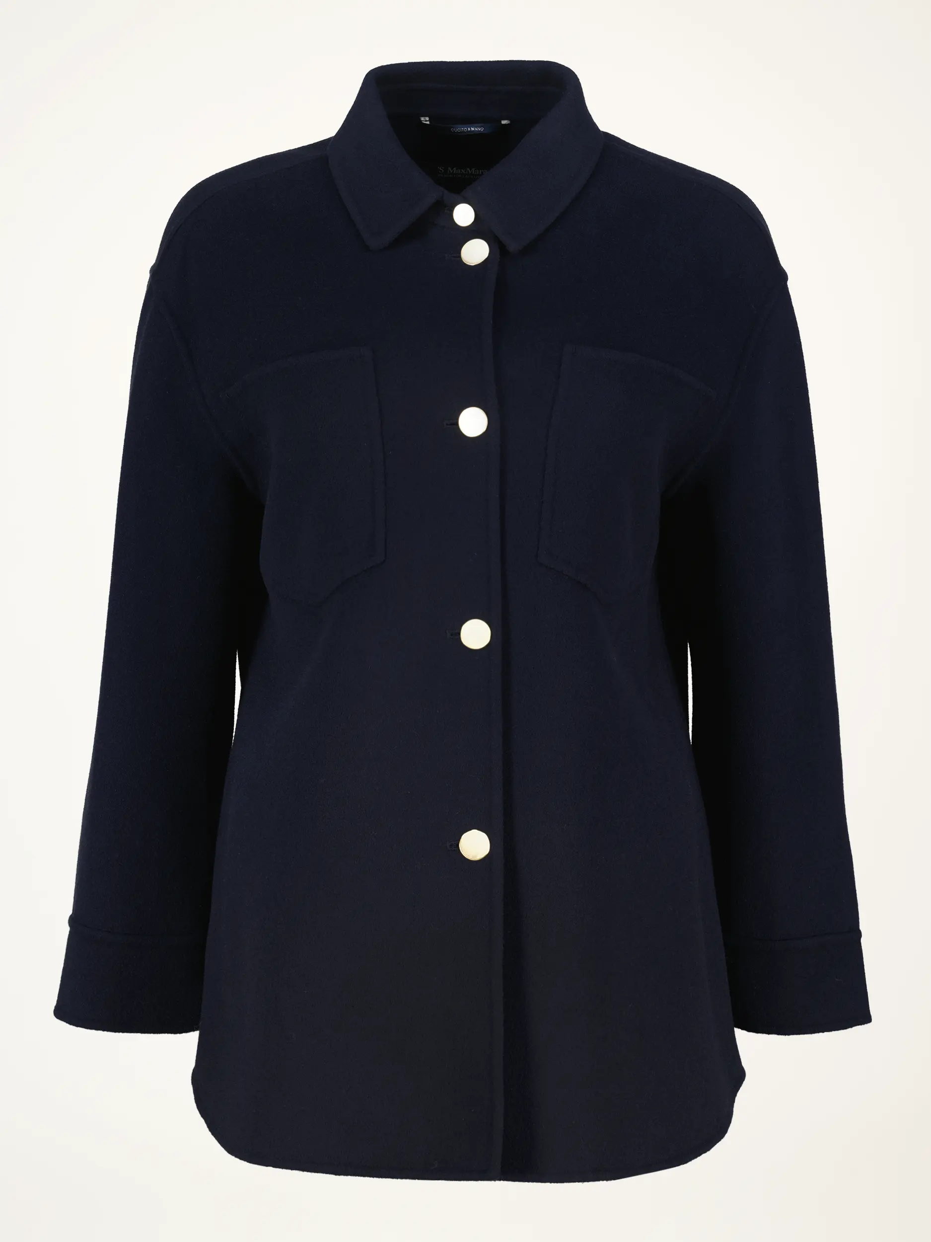 Wolljacke 'Eleonora' - Artikelansicht - Farbe: Blau