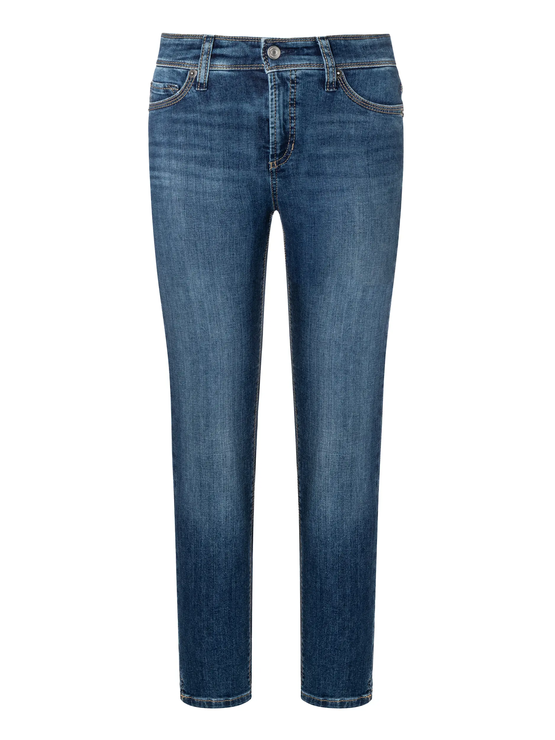 Jeans 'Piper short' - Artikel Vorderseite - Farbe: Blau