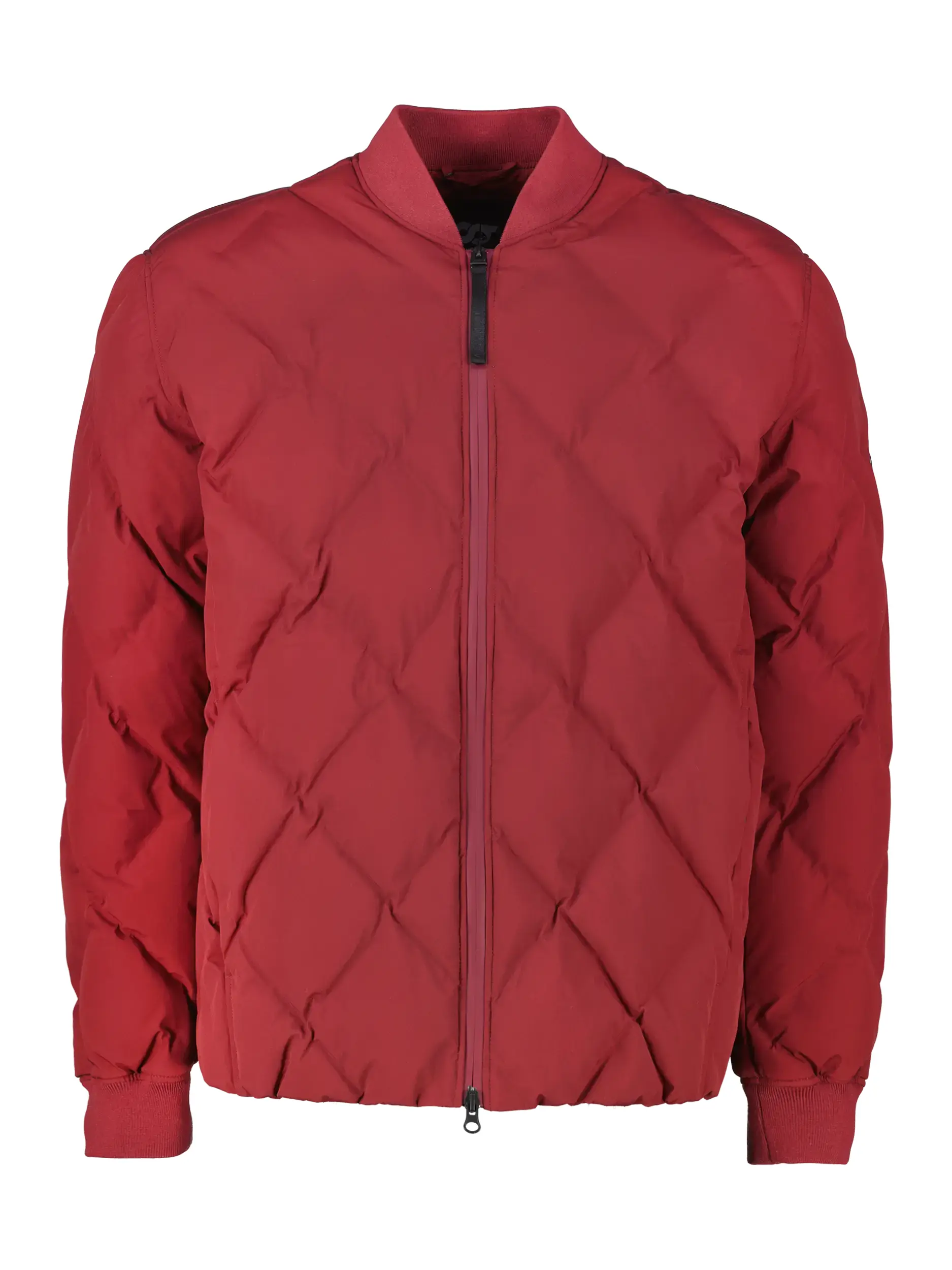 Wasserabweisende Jacke 'Octal' - Artikel Vorderseite - Farbe: Rot