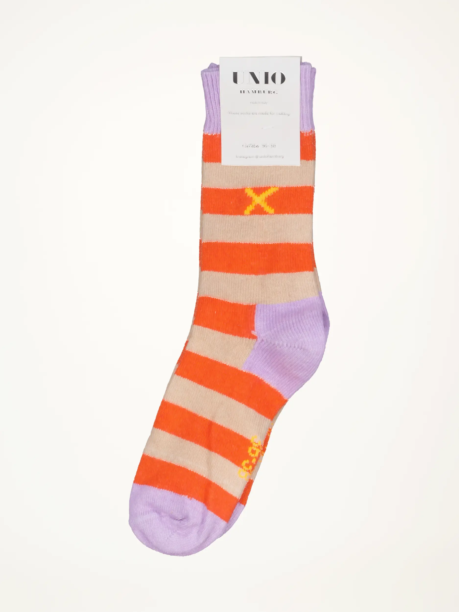 Socken 'Cosy' - Artikelansicht - Farbe: Orange