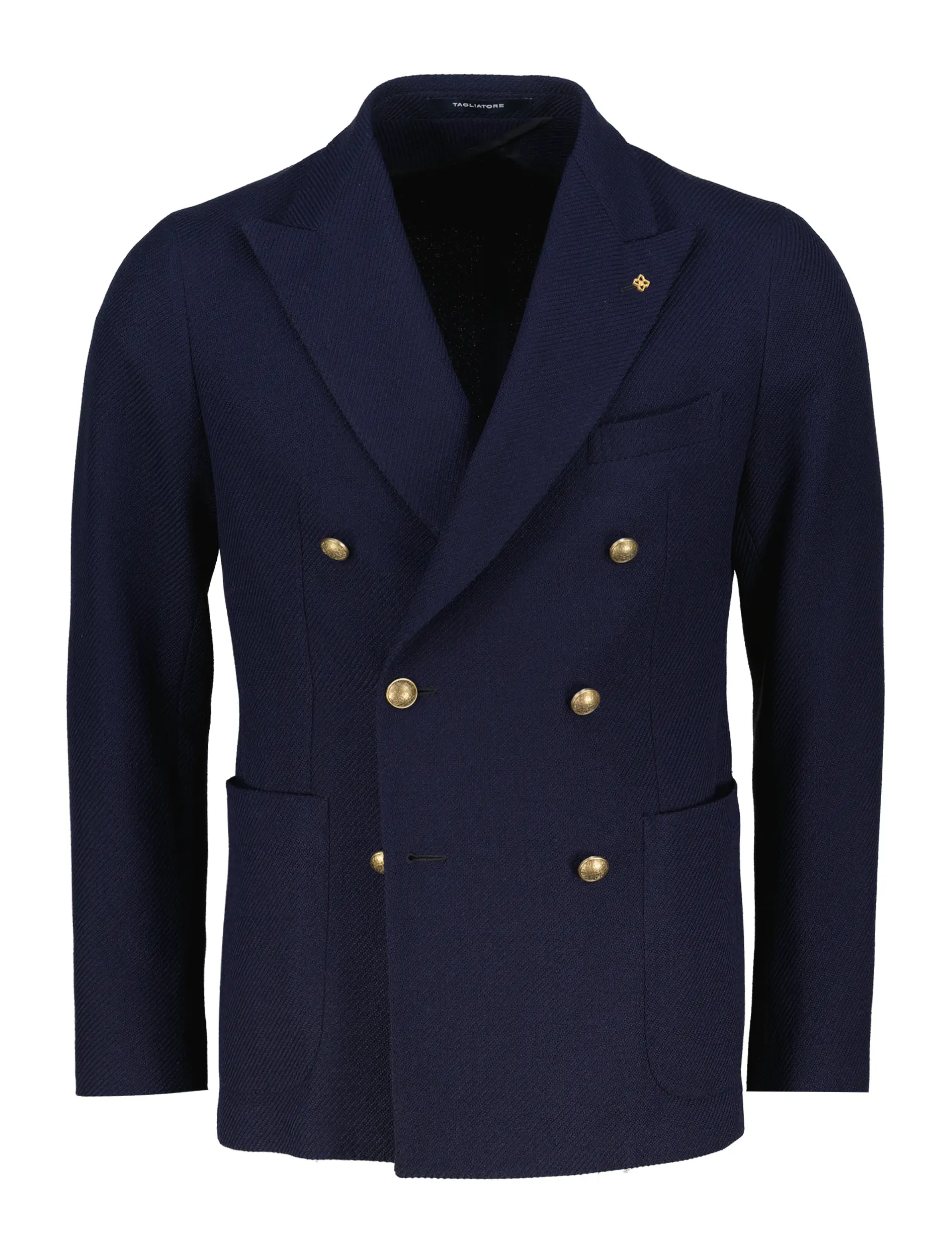 Doppelreihiges Sakko  - Artikel Vorderseite - Farbe: Blau