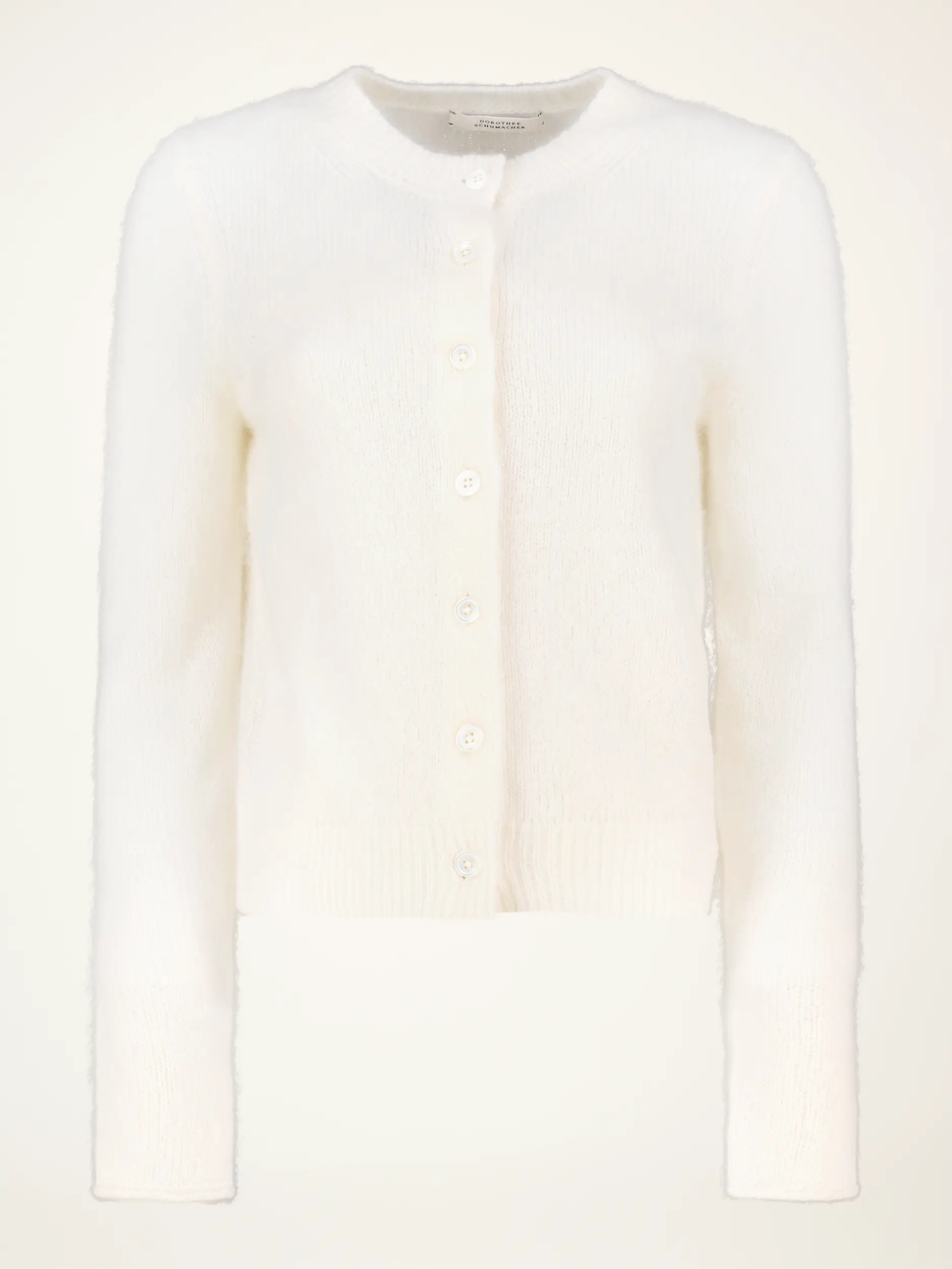 Strickjacke 'Luxury Love' aus Kaschmir - Artikelansicht - Farbe: Creme
