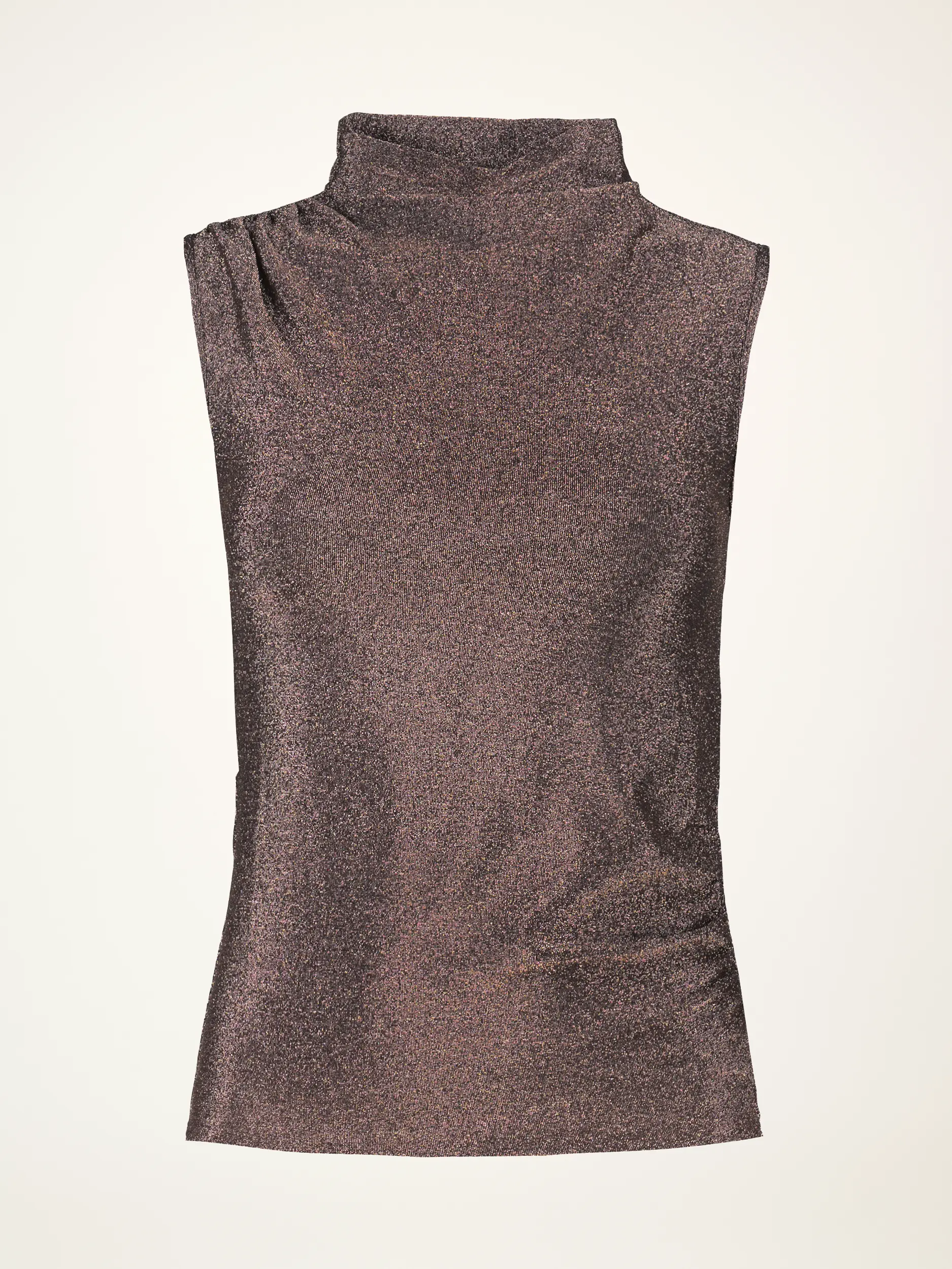 Glitzertop - Artikelansicht - Farbe: Braun