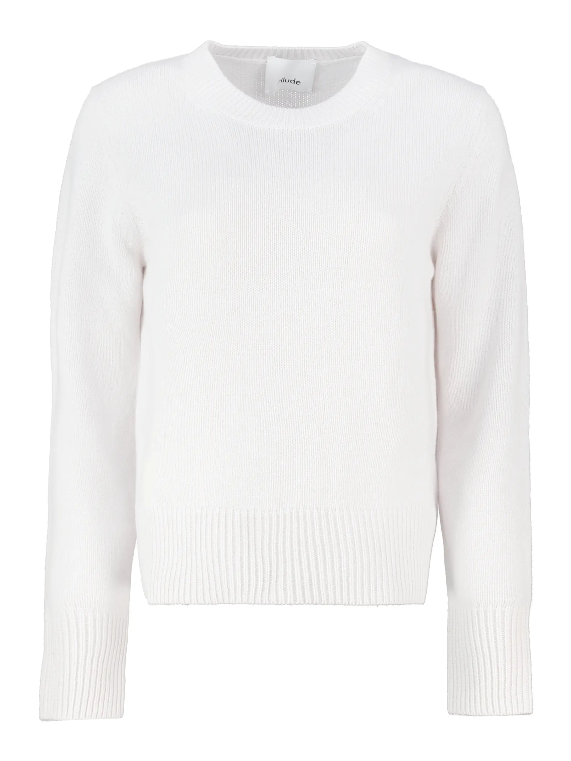 Pullover aus Kaschmir langarm - Artikel Vorderseite - Farbe: Grau