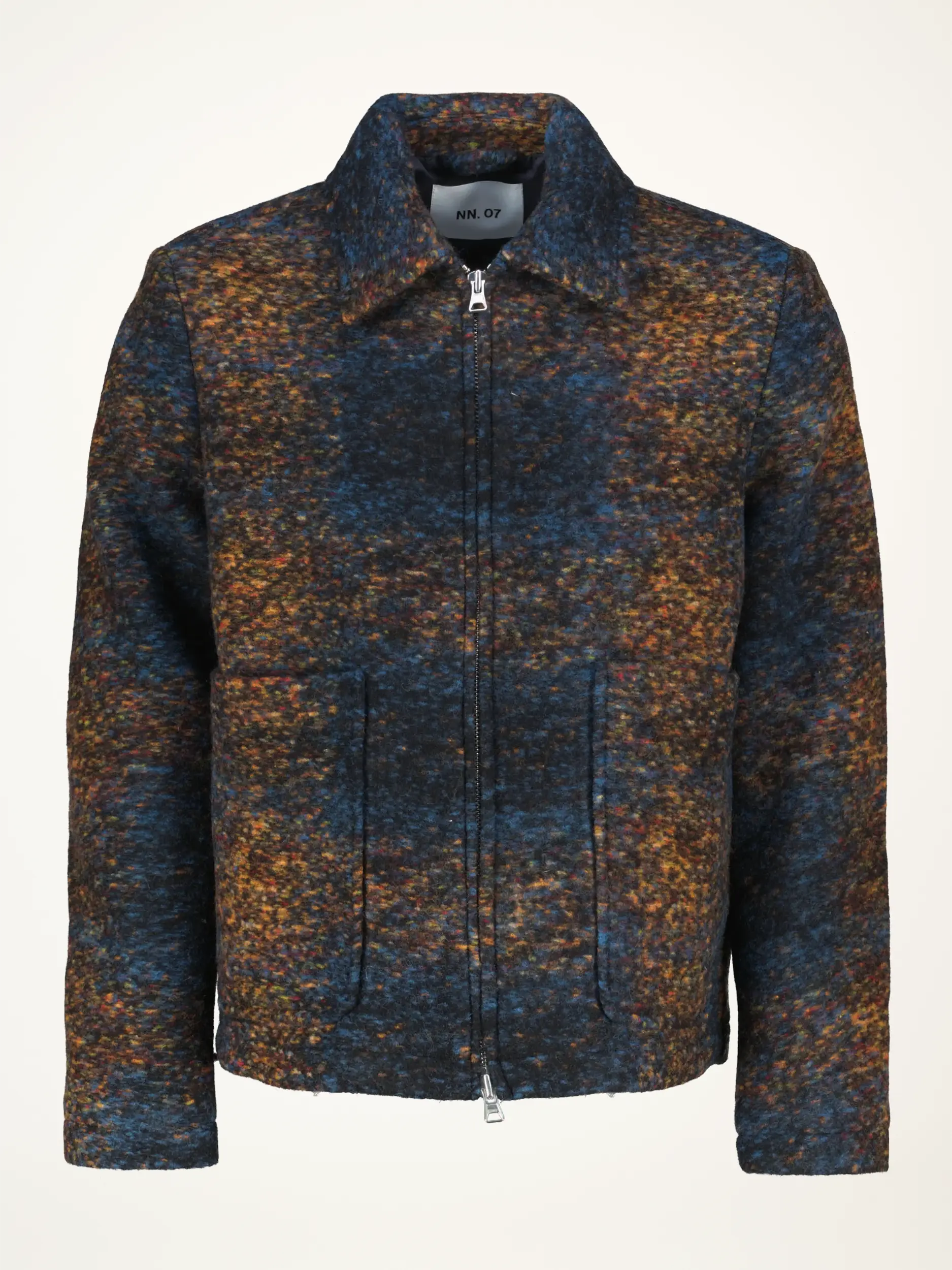 Jacke 'Gael' aus Woll-Mix - Artikelansicht - Farbe: Blau