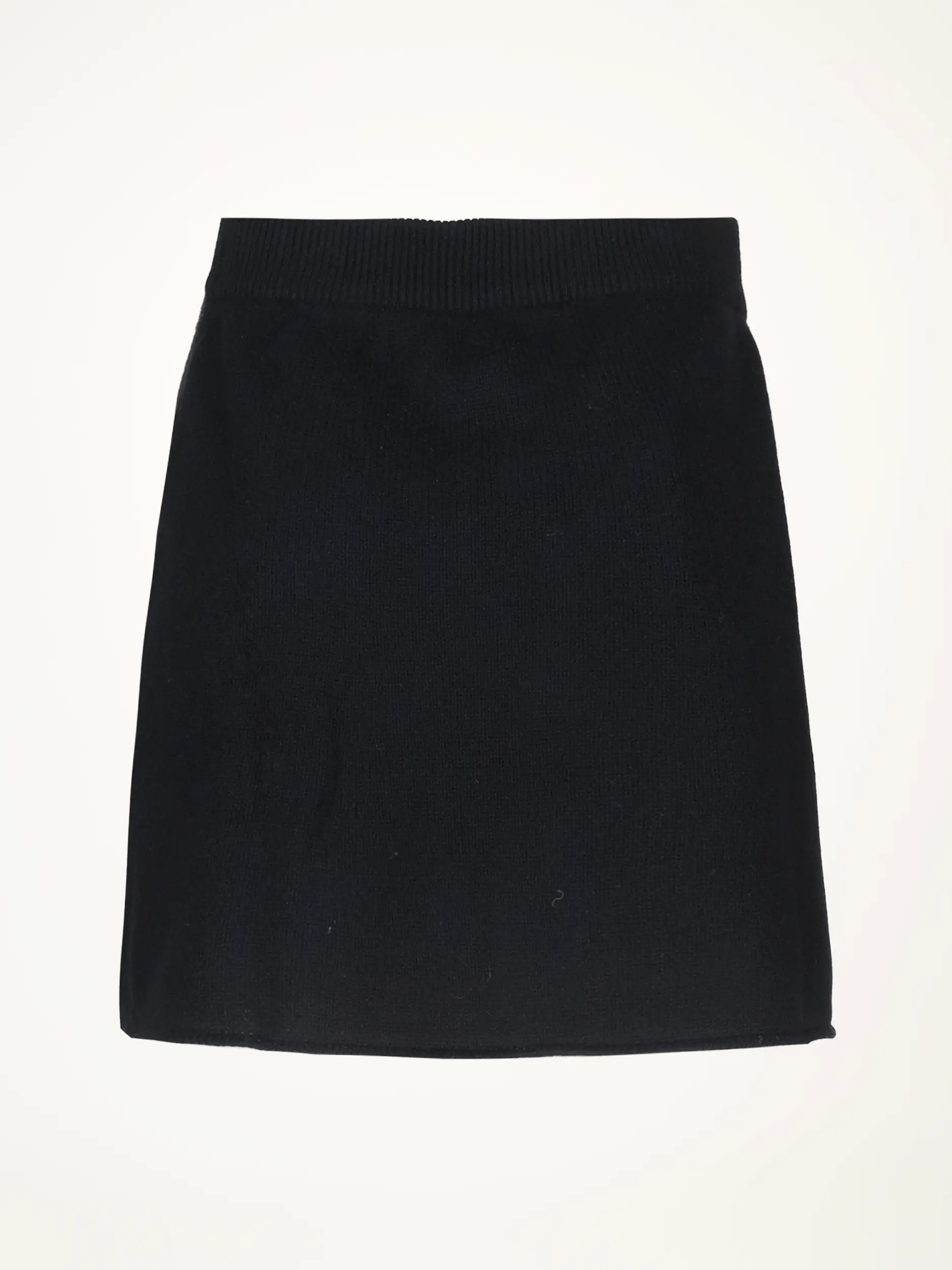 Mini Strickrock Studio 'Laura' aus Kaschmir - Artikelansicht - Farbe: Schwarz Mini Strickrock Studio 'Laura' aus Kaschmir - Artikelansicht - Farbe: Schwarz