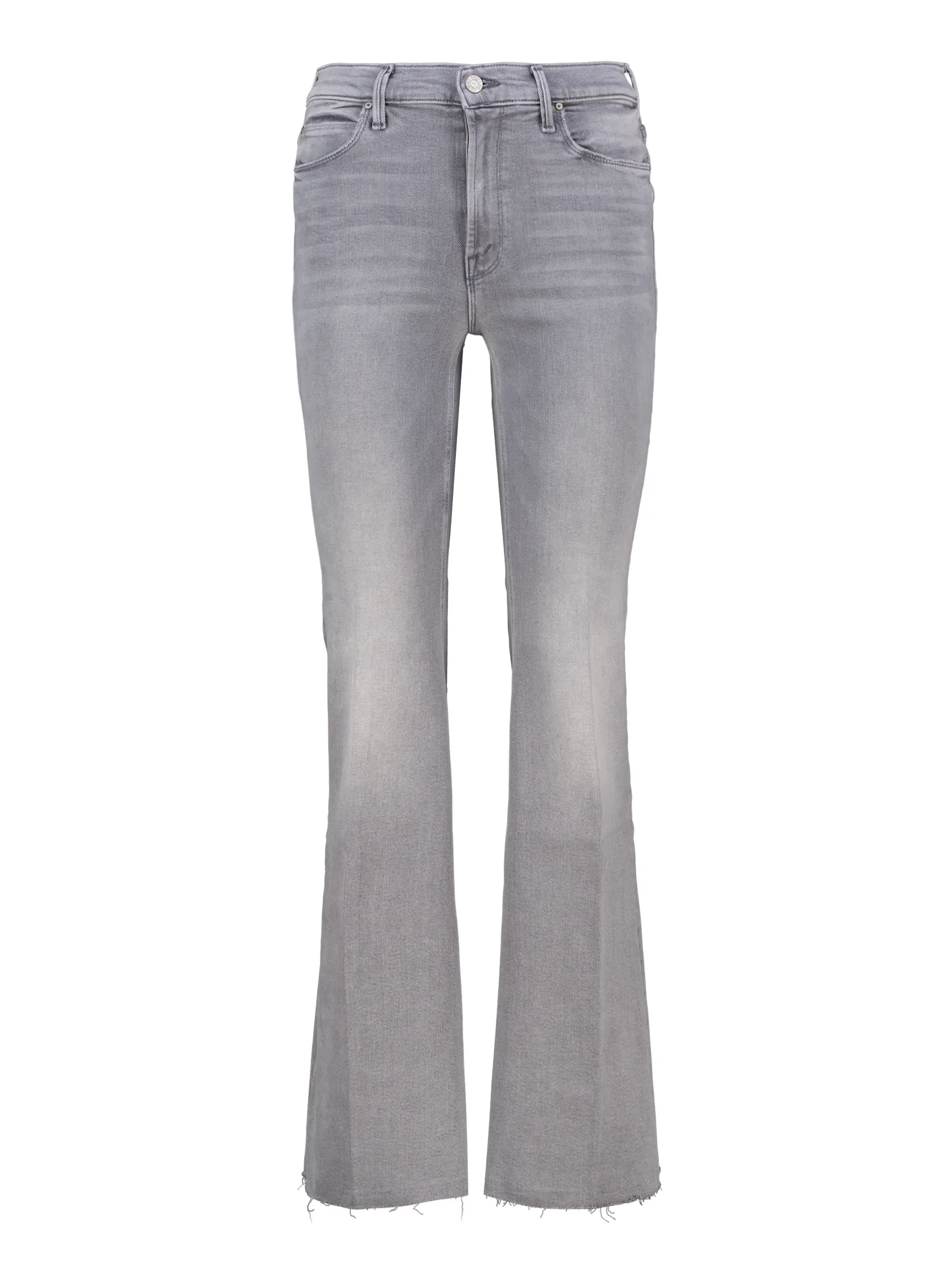 Mid Rise Flared Leg Jeans 'The Doozy Sneak' - Artikel Vorderseite - Farbe: Grau