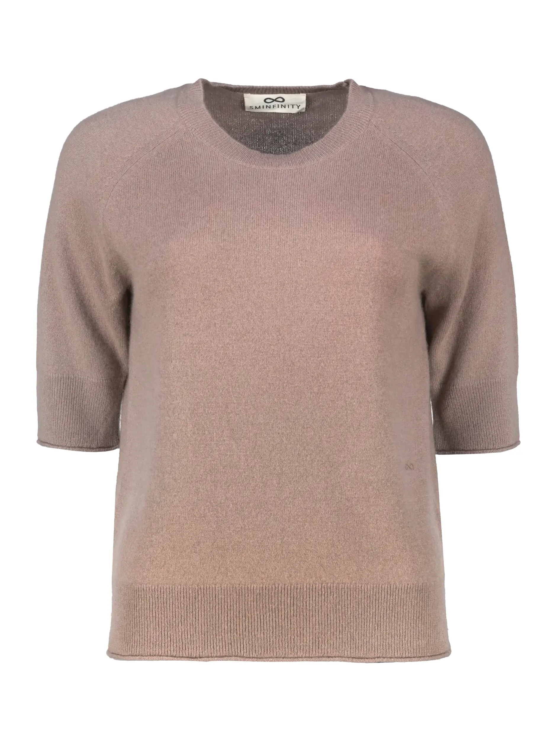 Pullover aus Kaschmir 3/4-Arm - Artikel Vorderseite - Farbe: Braun