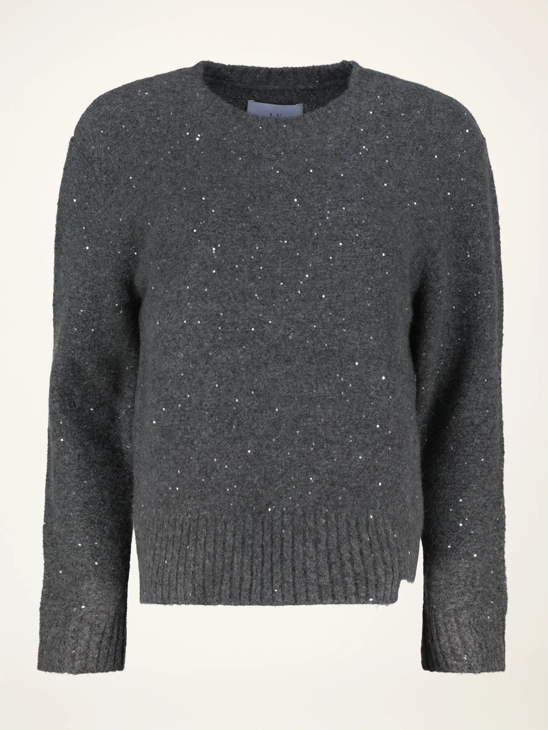 Pullover 'Belet' aus Kaschmir mit Glitzerpailletten langarm - Artikelansicht