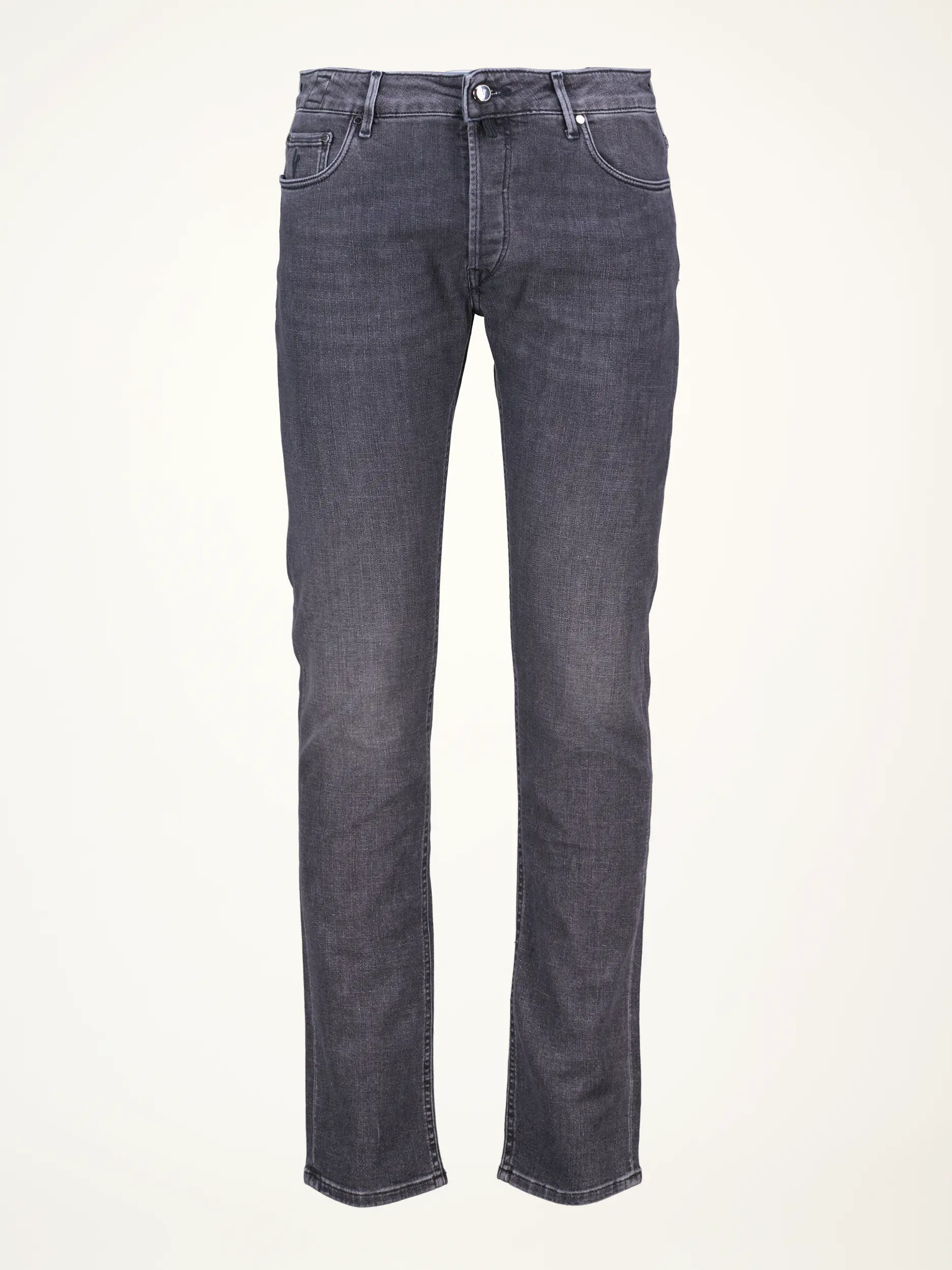 Mid Rise Slim Fit Jeans 'Ravello' - Artikelansicht - Farbe: Grau Mid Rise Slim Fit Jeans 'Ravello' - Artikelansicht - Farbe: Grau