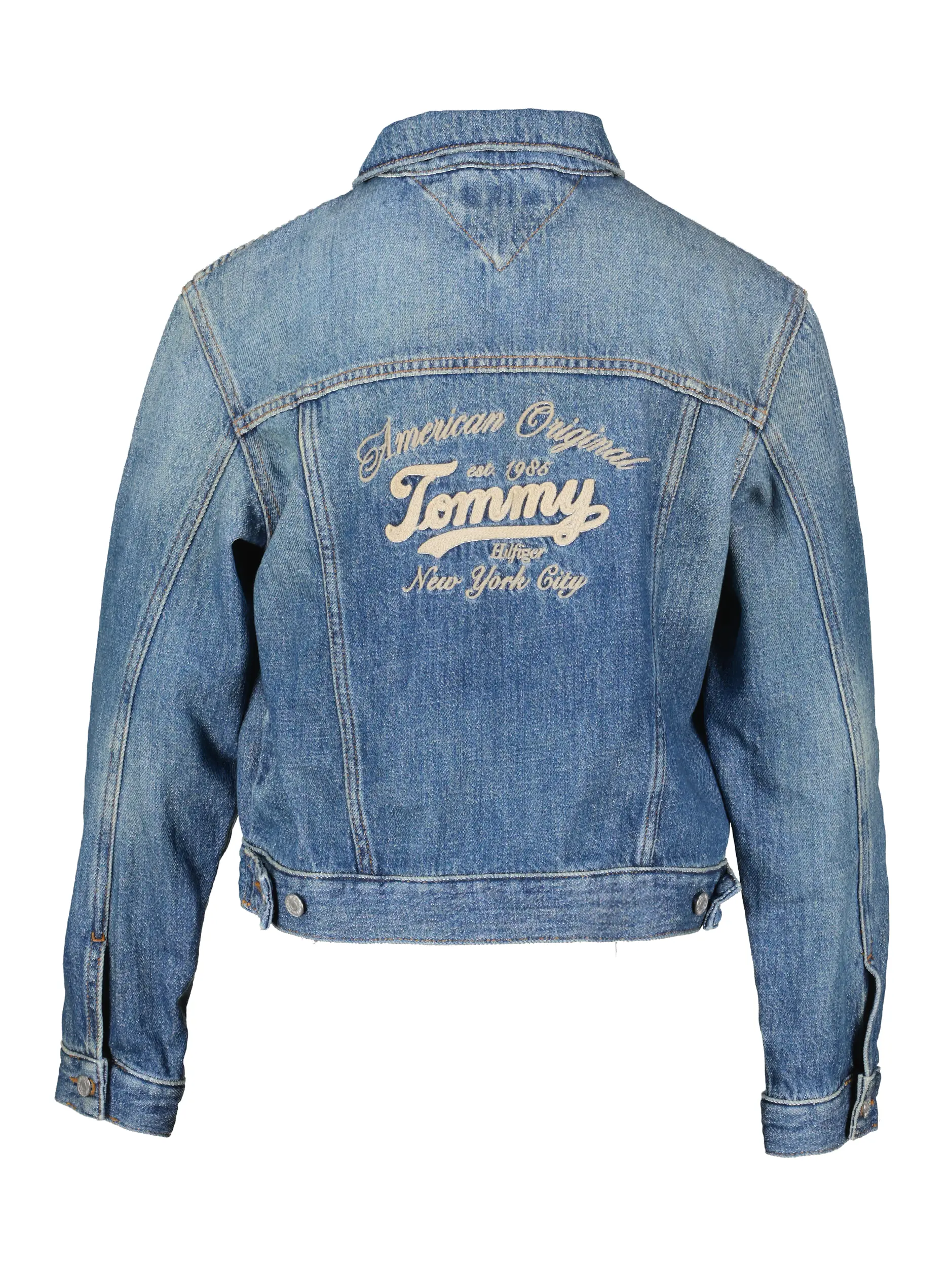 Mädchen Jeansjacke  - Artikel Rückseite