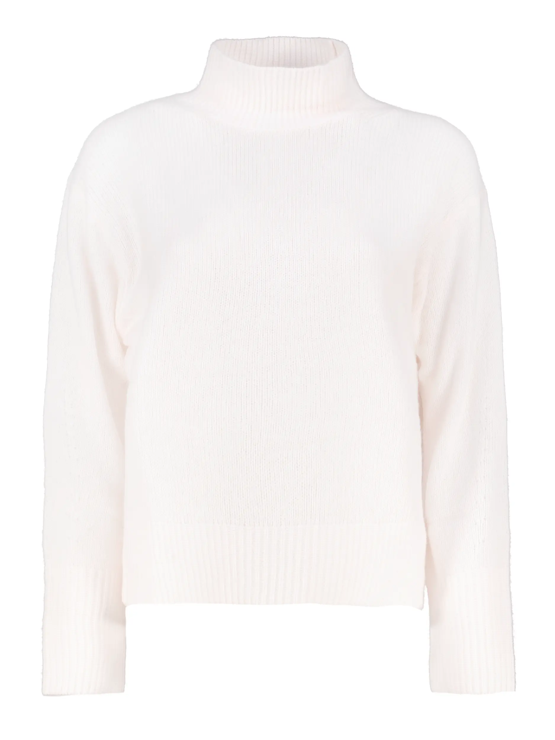 Pullover aus Wolle langarm - Artikel Vorderseite - Farbe: Creme
