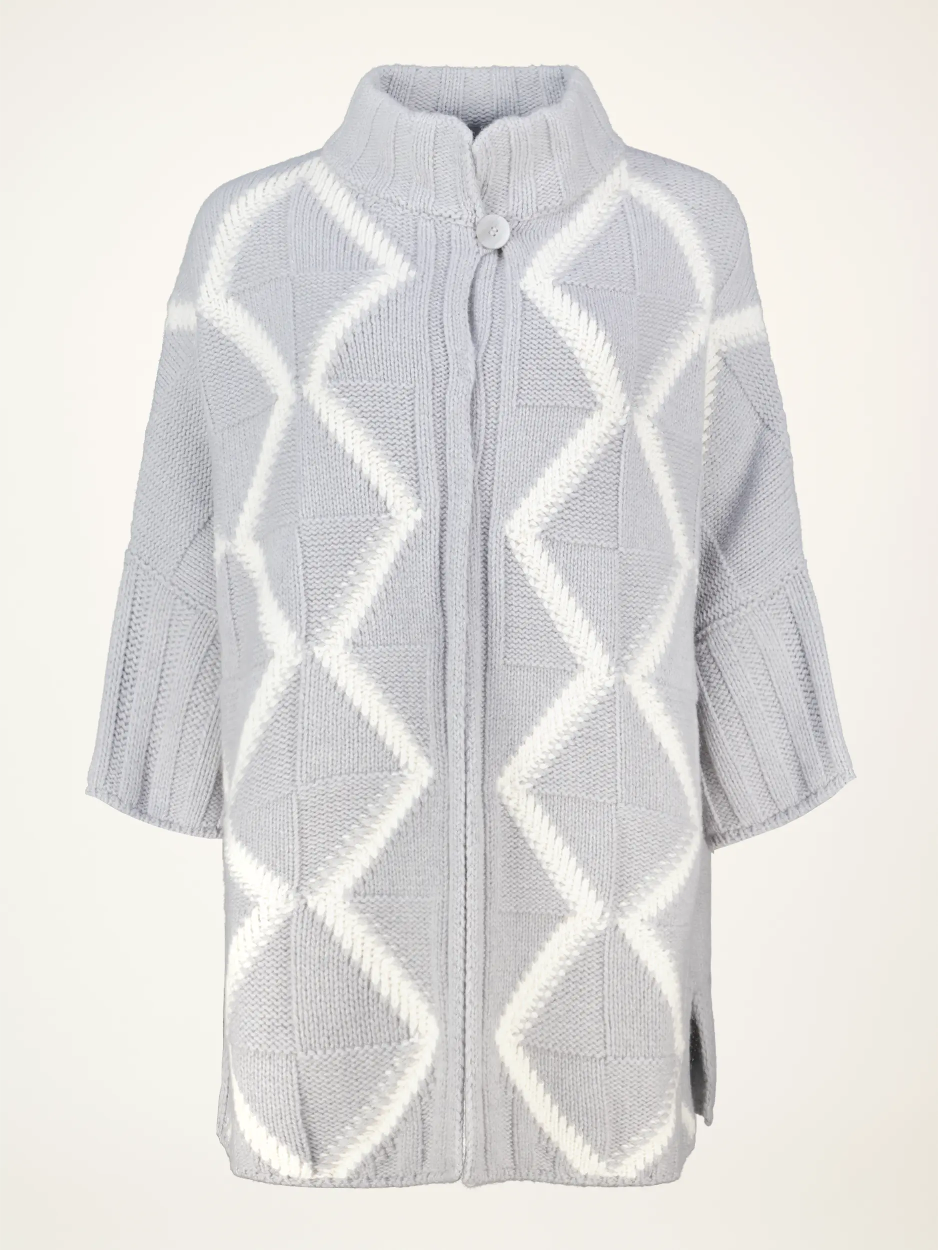 Strickjacke aus Wolle 3/4-Arm - Artikelansicht