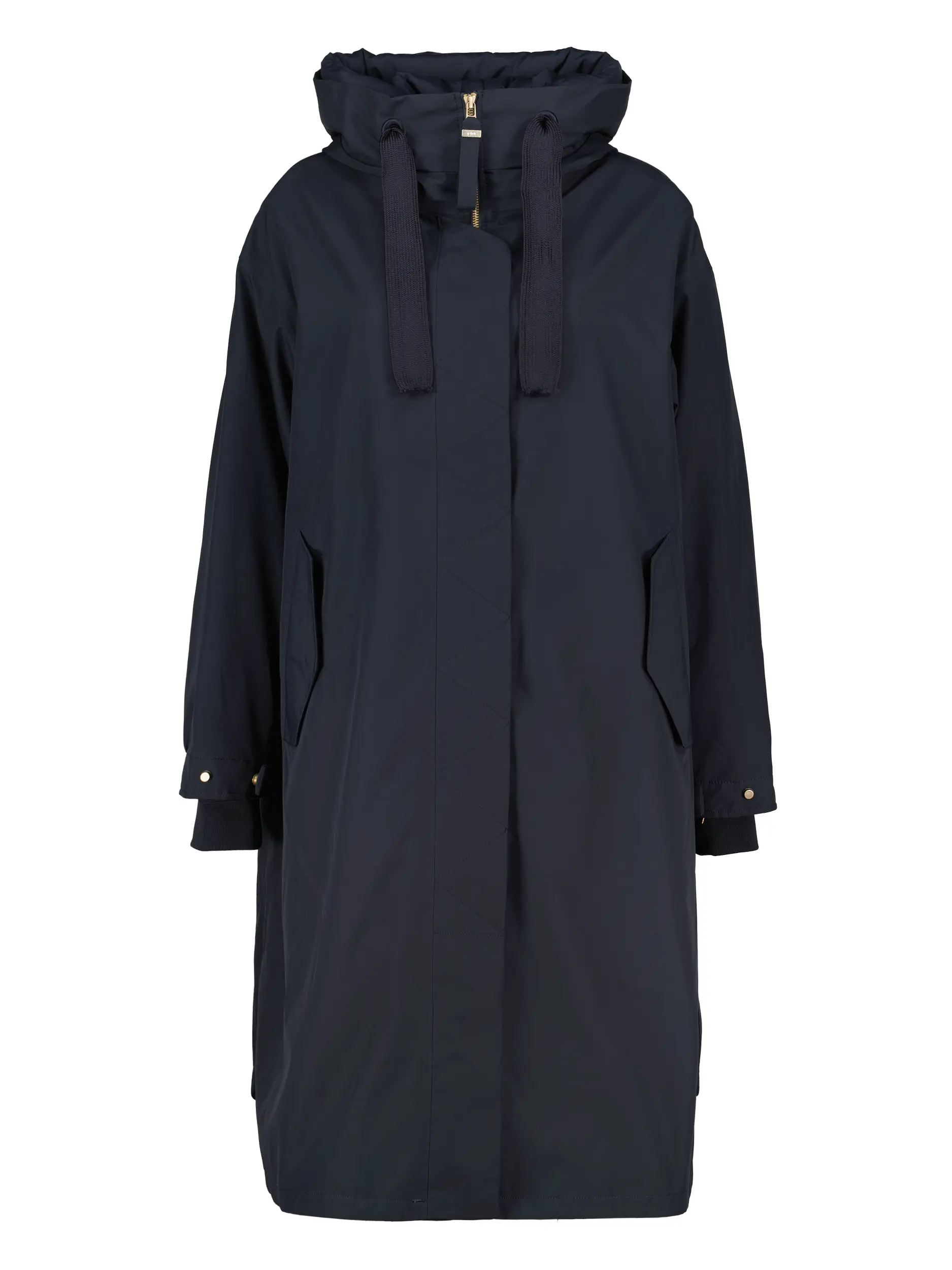 Mantel 'Akira' - Artikel Vorderseite - Farbe: Blau