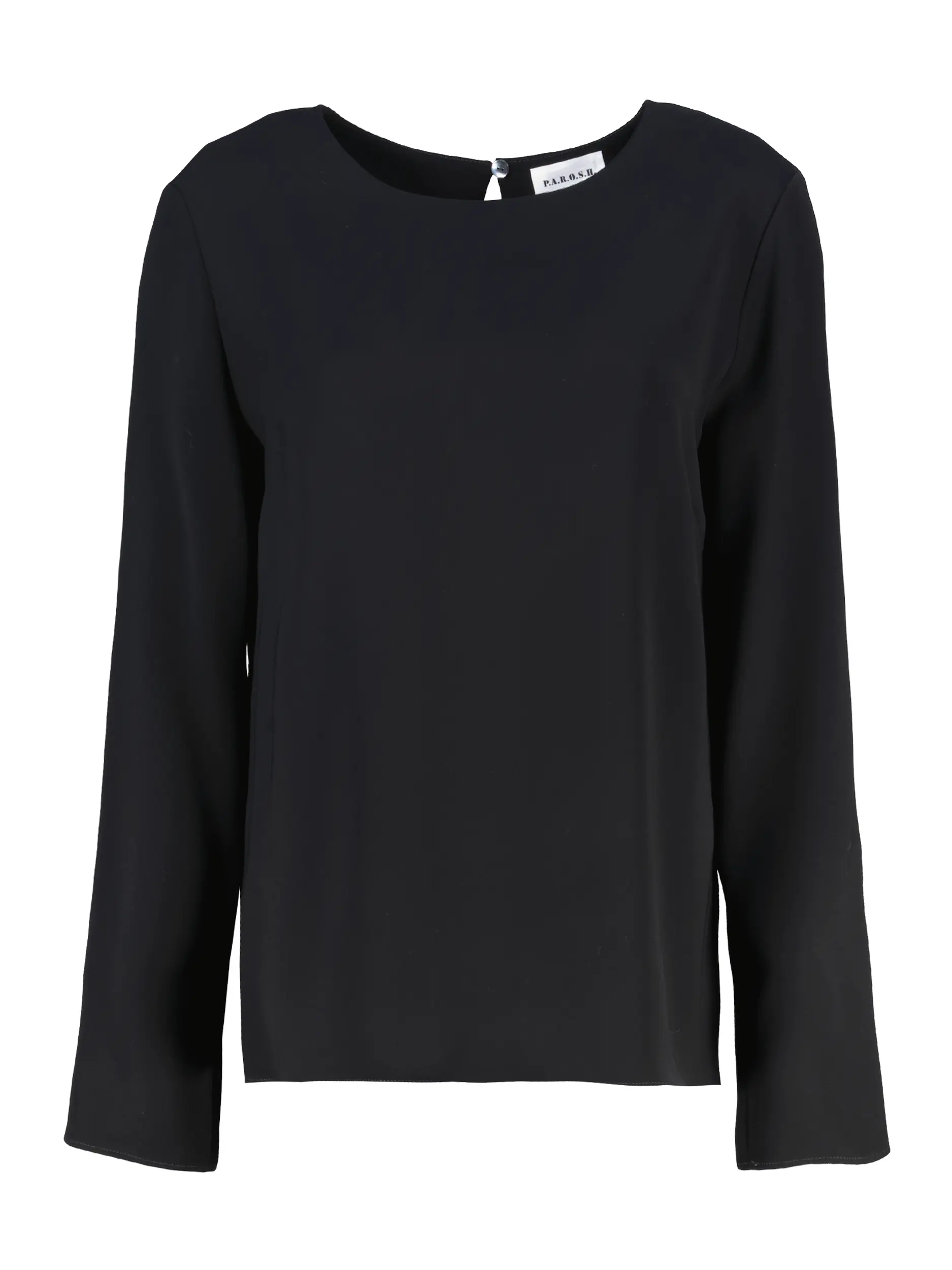 Bluse langarm - Artikel Vorderseite - Farbe: Schwarz