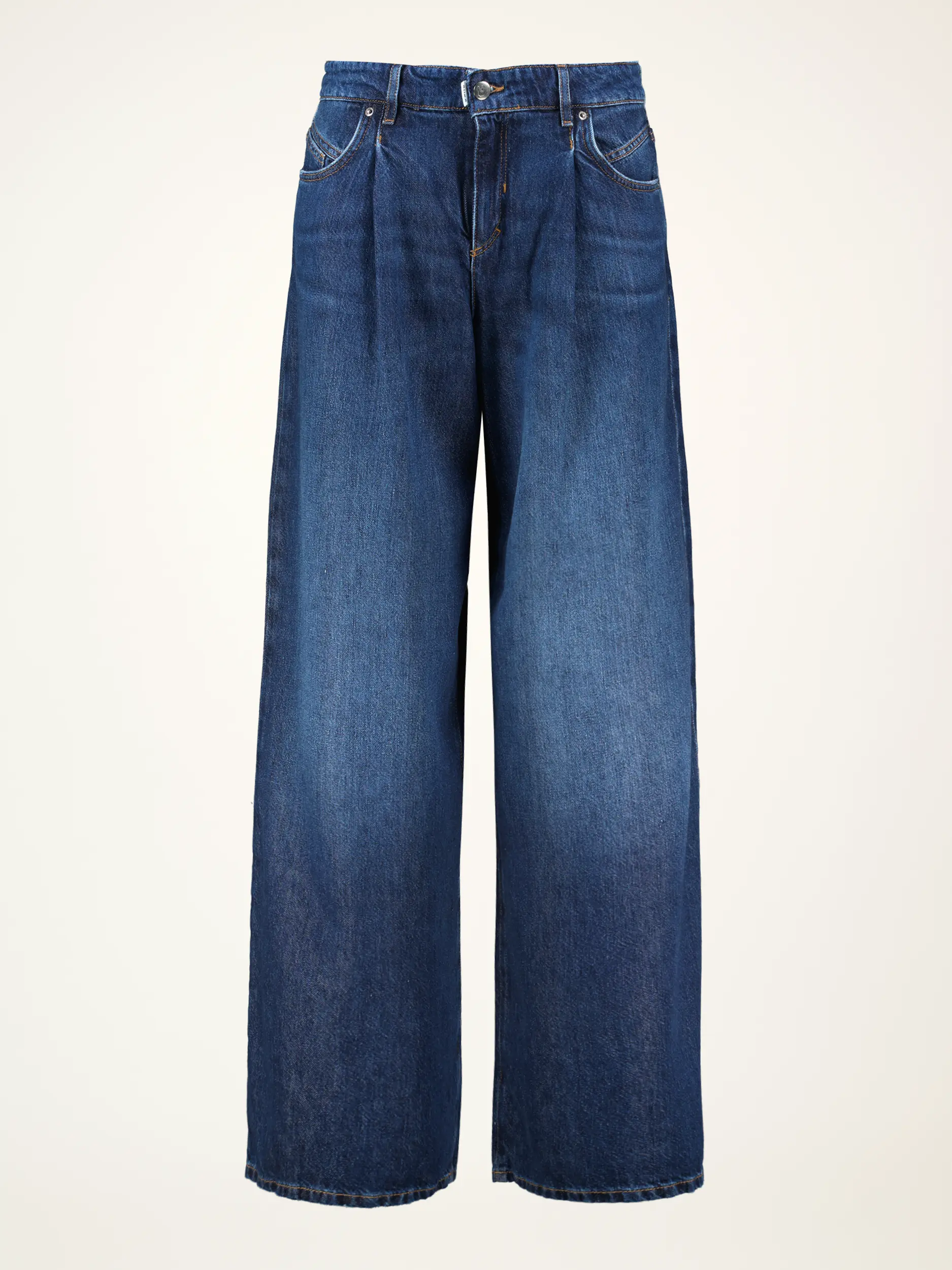 High Rise Wide Leg Jeans 'The Gent' - Artikelansicht - Farbe: Blau