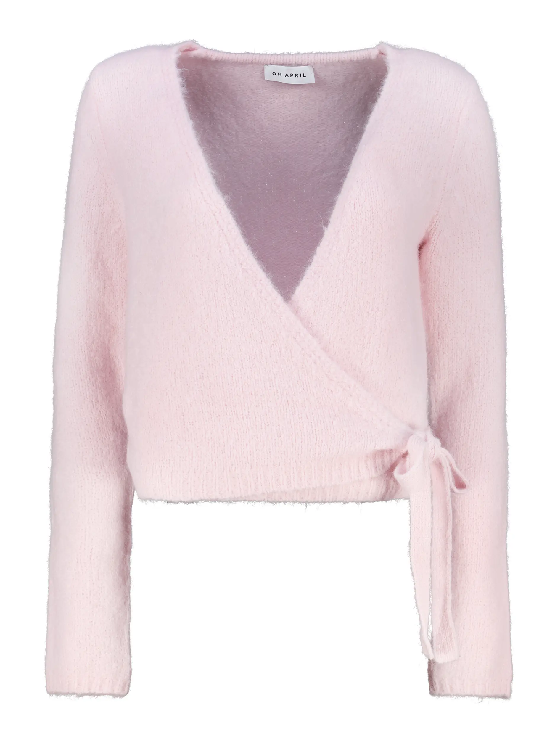 Strickjacke 'Indie Wrap' - Artikel Vorderseite - Farbe: Rosa&Pink
