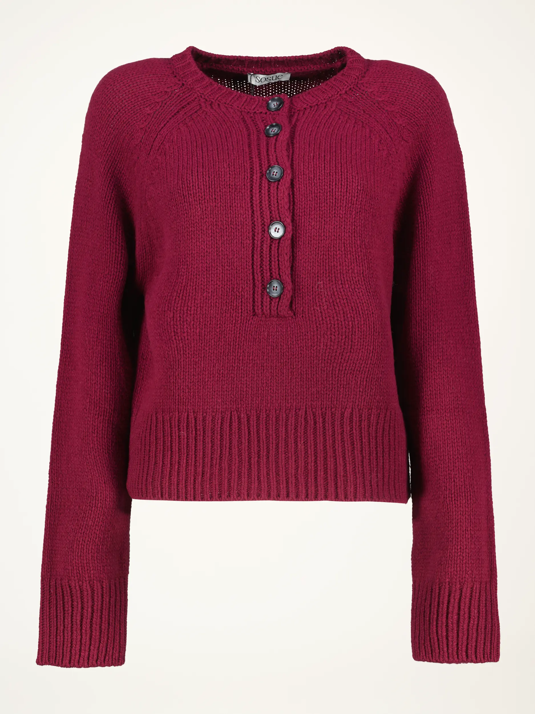 Pullover aus Wolle - Artikelansicht - Farbe: Rot