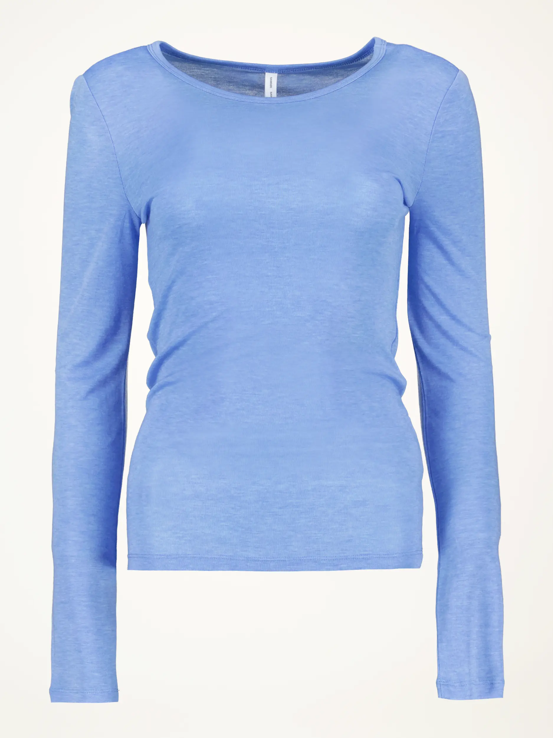 Langarmshirt 'Sadou' aus Woll-Mix - Artikelansicht - Farbe: Blau