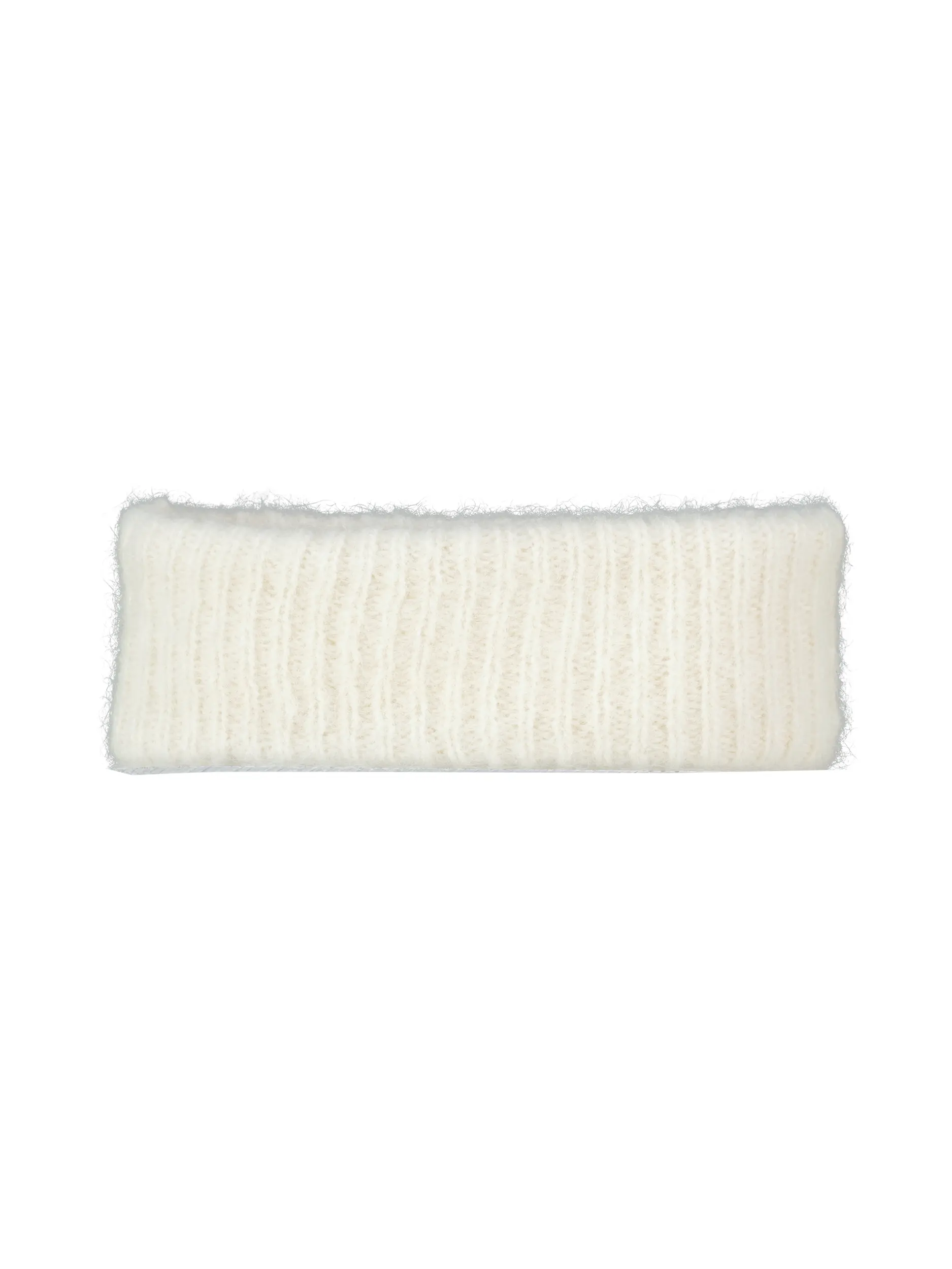 Stirnband 'Glory' aus Alpaka - Mix - Artikel Vorderseite - Farbe: Beige