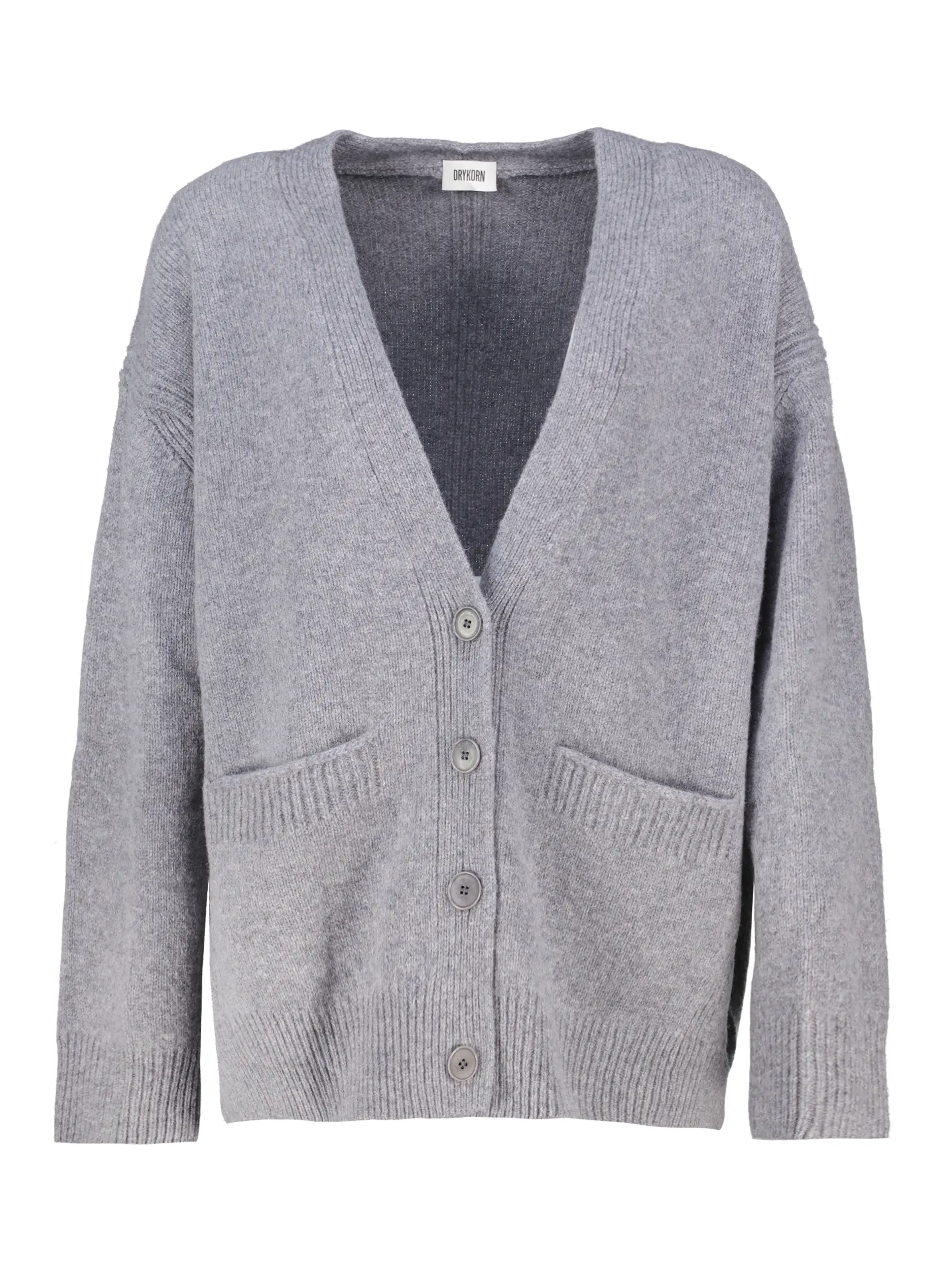 Strickjacke 'Jaydeni' - Artikel Vorderseite - Farbe: Grau