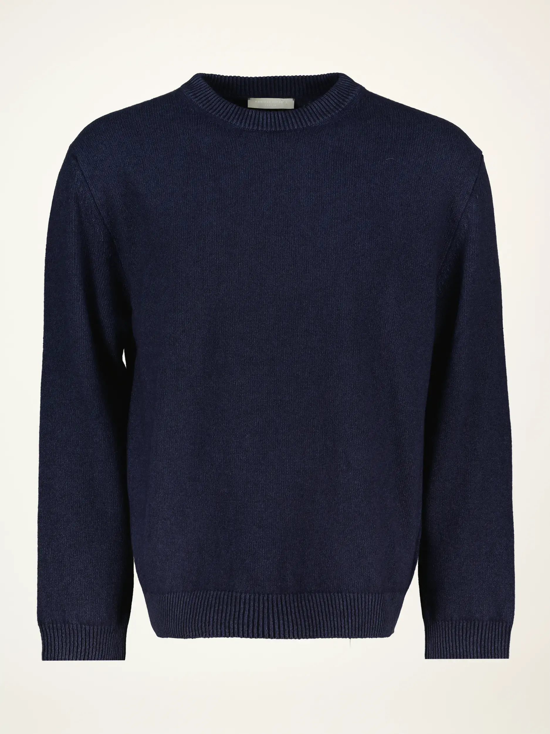 Pullover aus Kaschmir langarm - Artikelansicht - Farbe: Blau