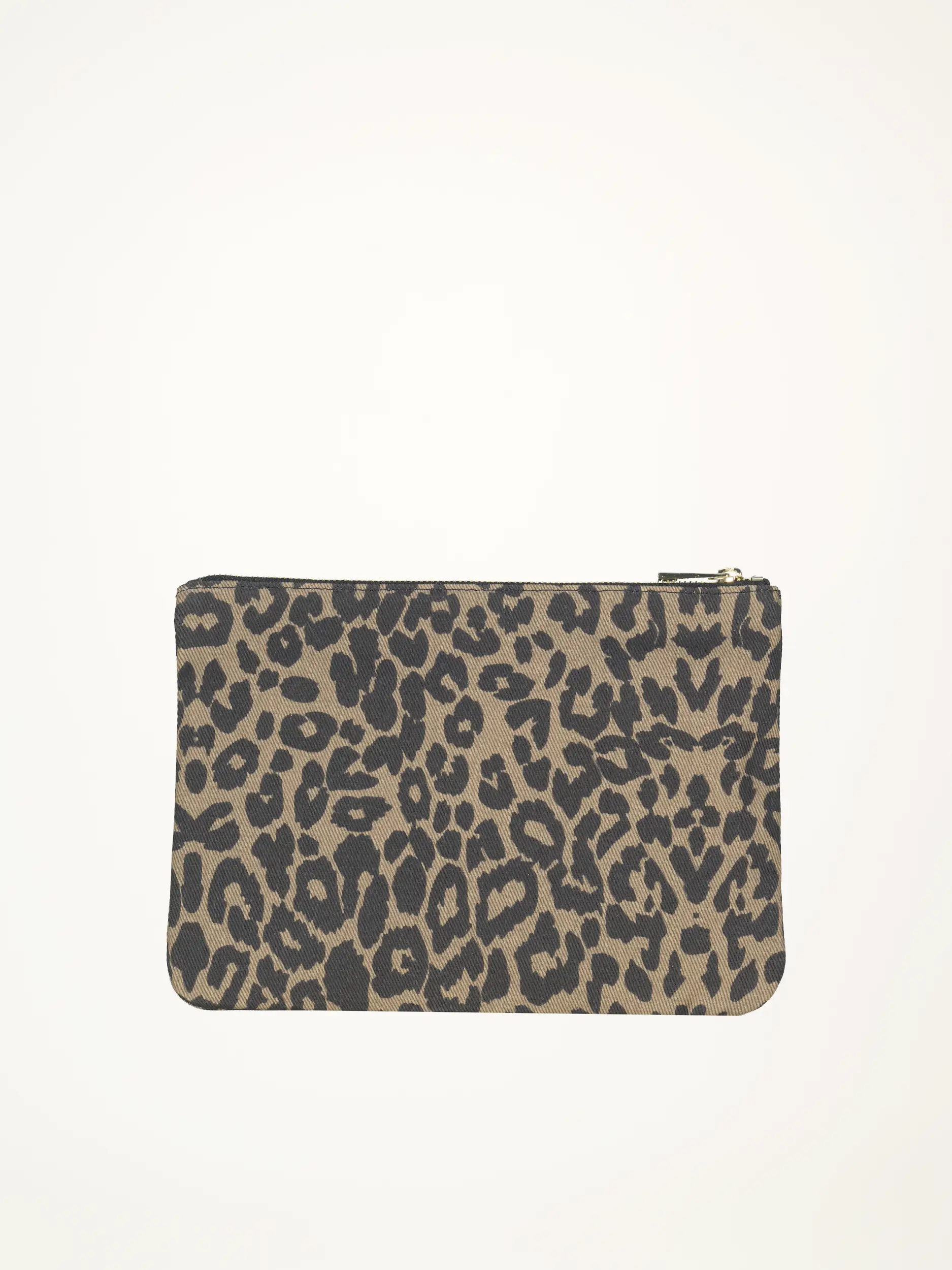Tasche mit Leoprint - Artikel Rückseite - Farbe: Braun