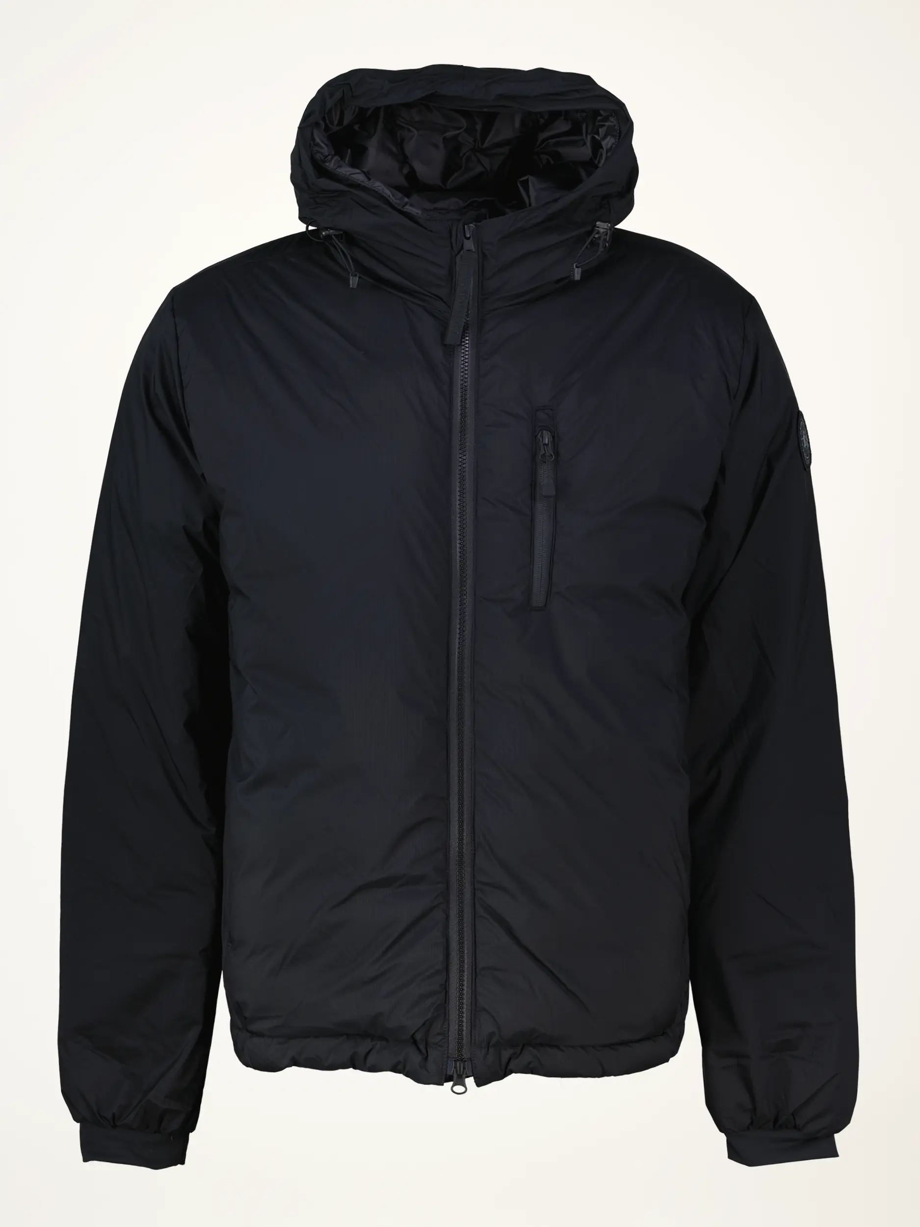 Daunenjacke 'Lodgehoody' - Artikelansicht - Farbe: Schwarz