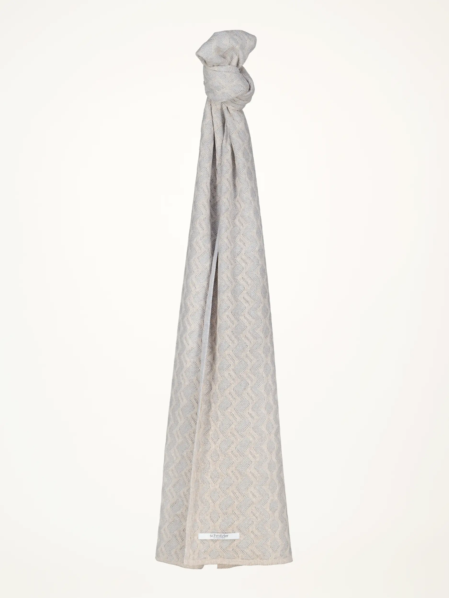 Schal aus Wolle - Artikelansicht - Farbe: Beige