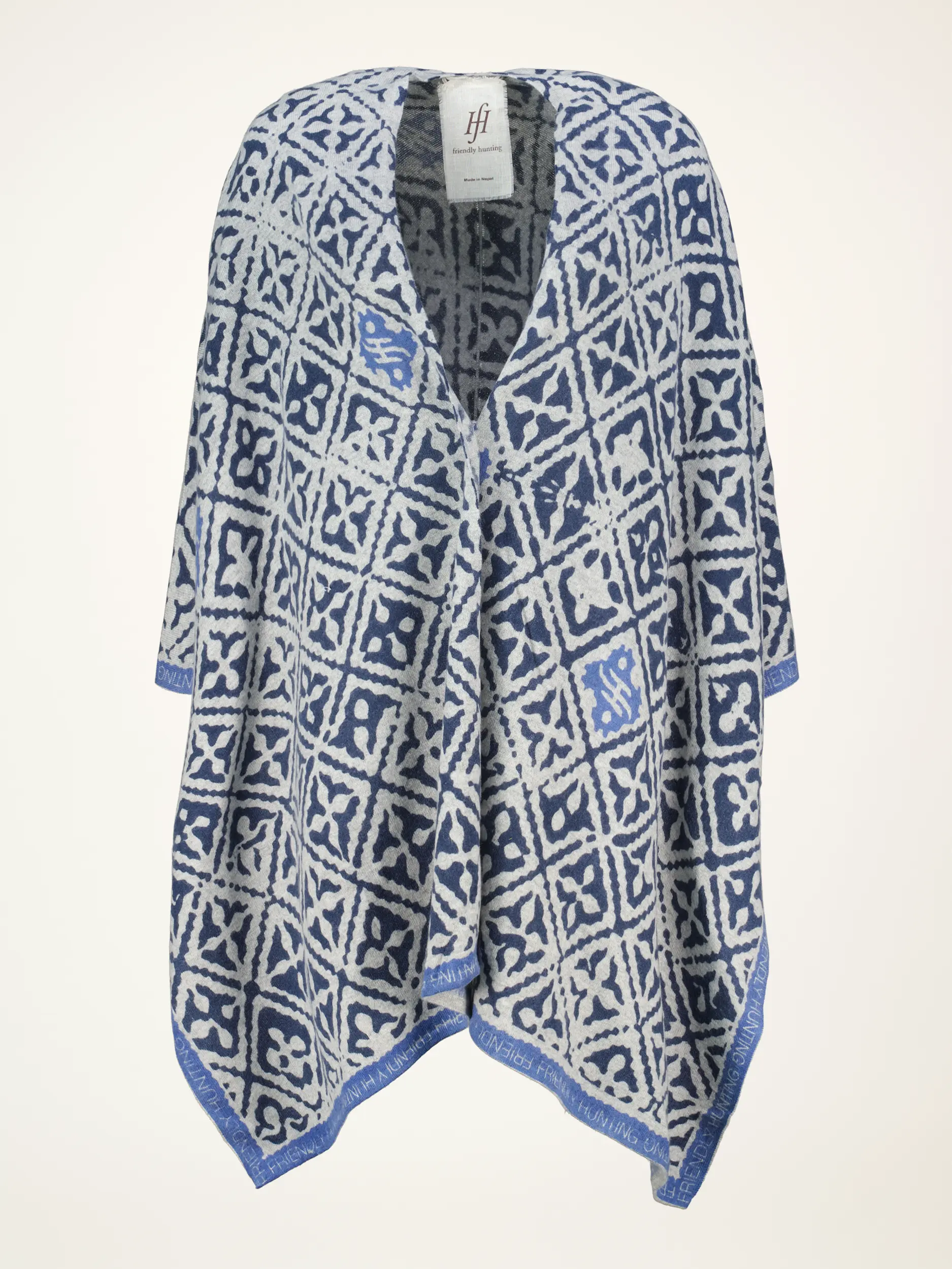 Cape 'Eyes of Marrakesh' aus Kaschmir - Artikelansicht