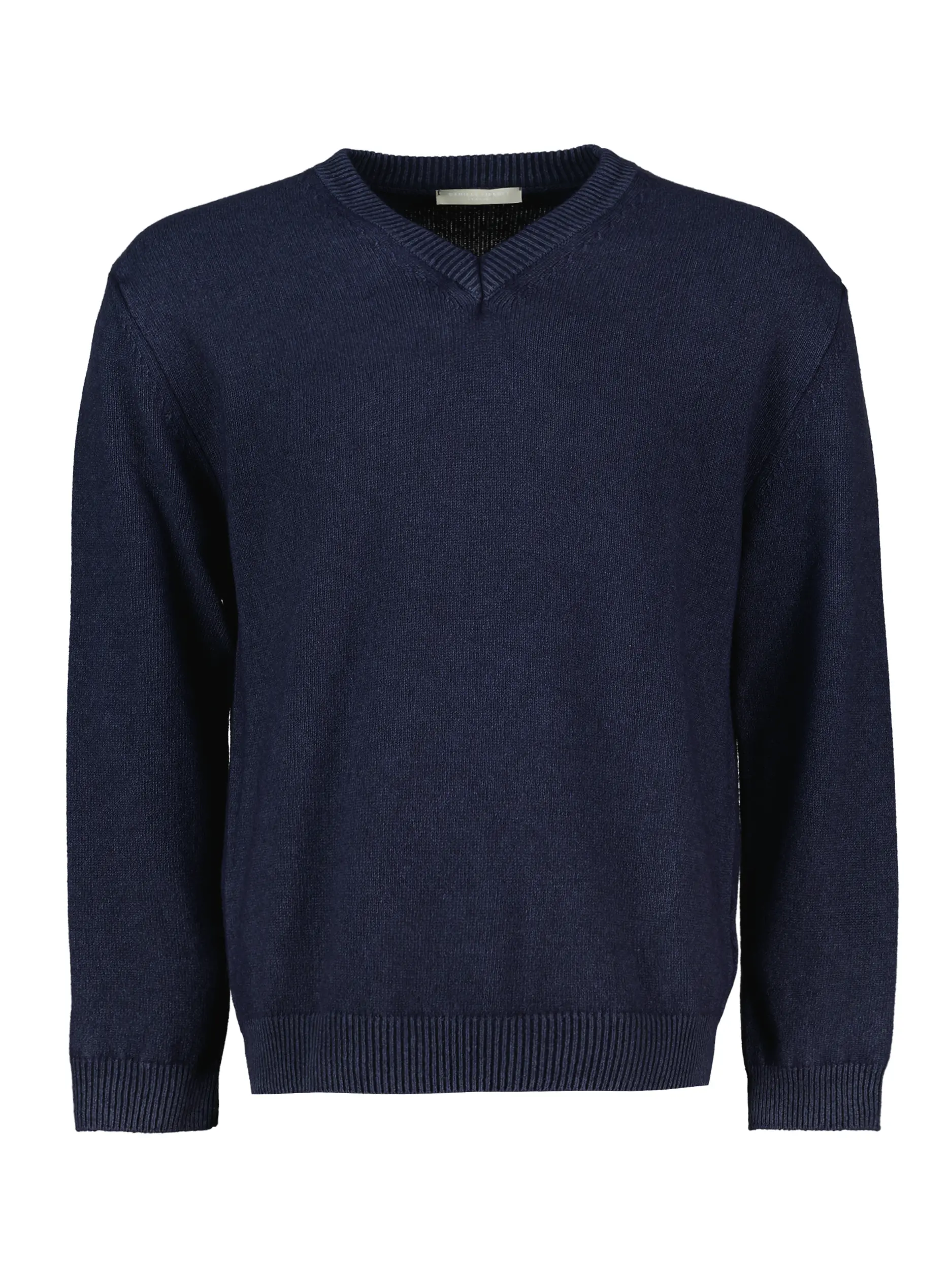 Pullover aus Kaschmir langarm - Artikel Vorderseite - Farbe: Blau