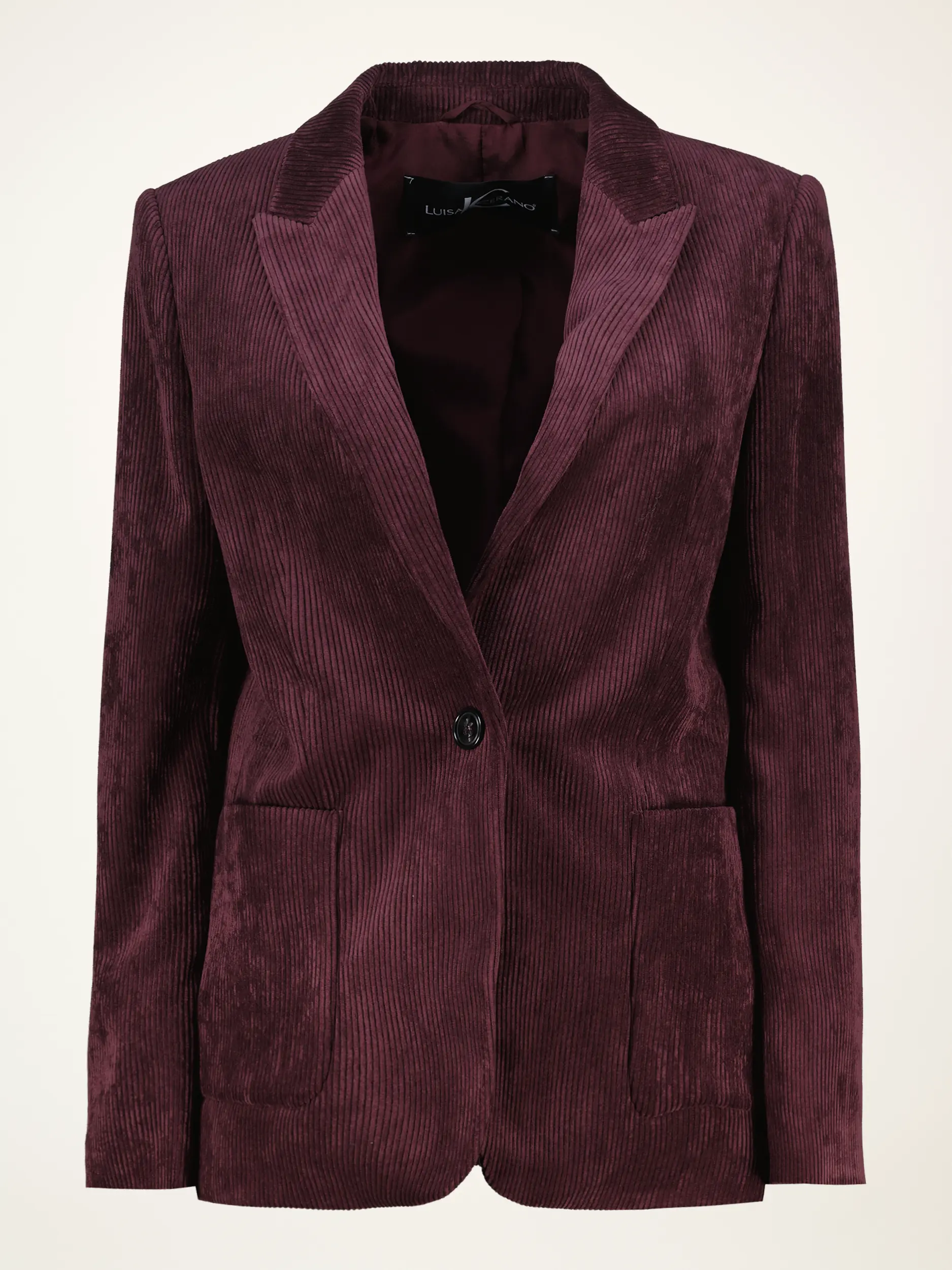 Cordblazer - Artikelansicht - Farbe: Rot Cordblazer - Artikelansicht - Farbe: Rot