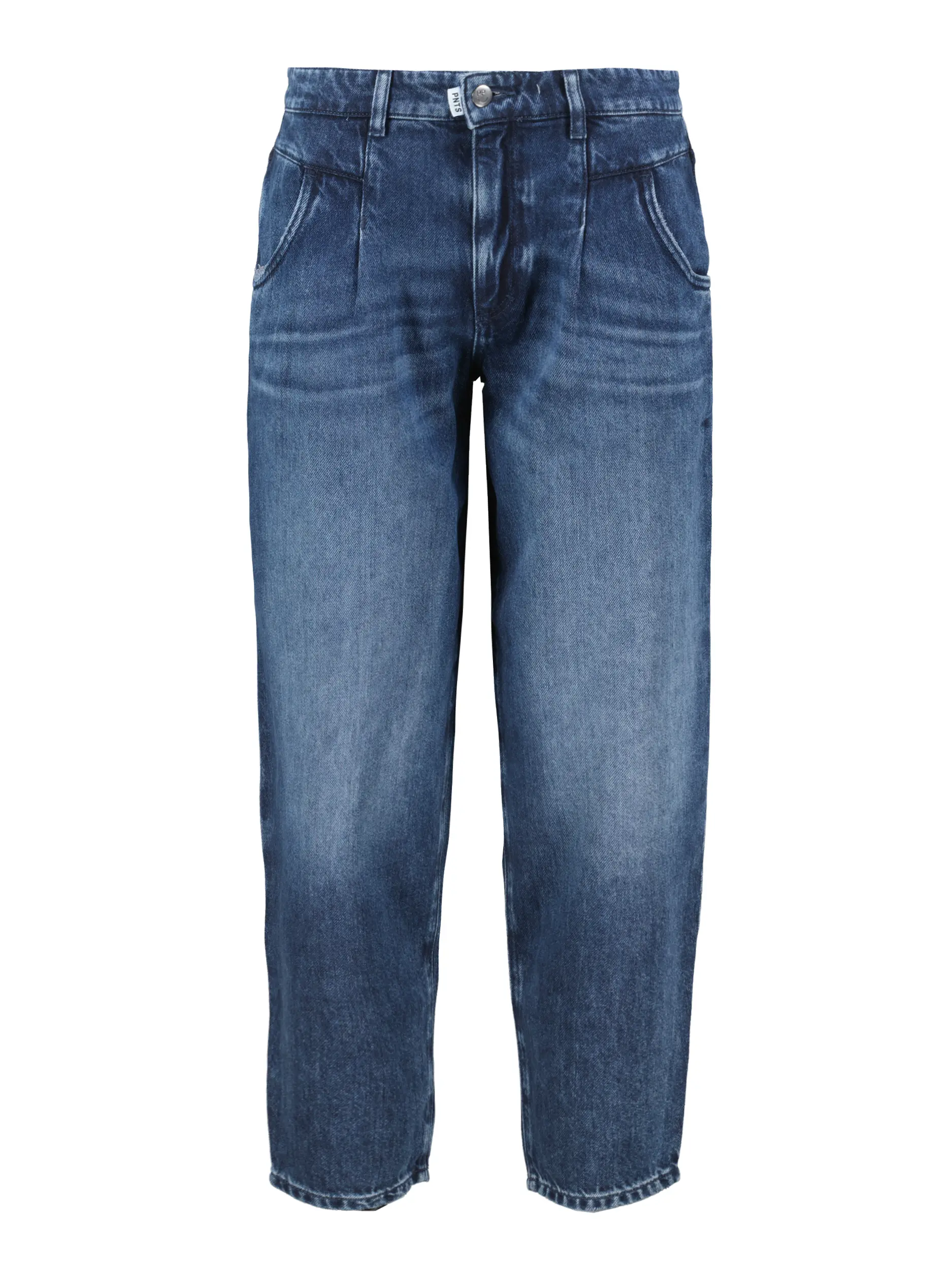 High Rise O-Shape Jeans 'The O Shape' - Artikel Vorderseite - Farbe: Blau