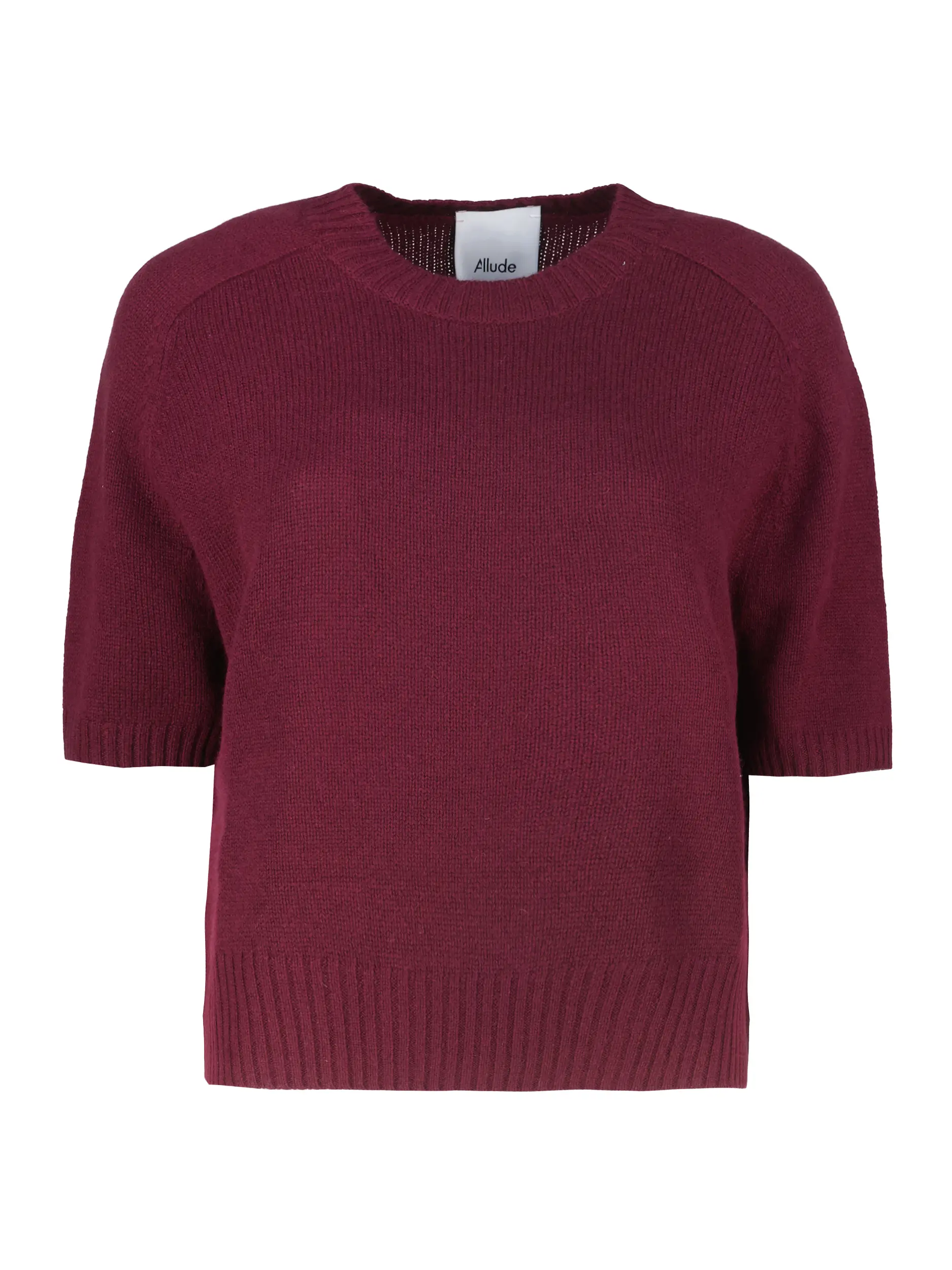 Pullover aus Kaschmir 3/4-Arm - Artikel Vorderseite - Farbe: Rot