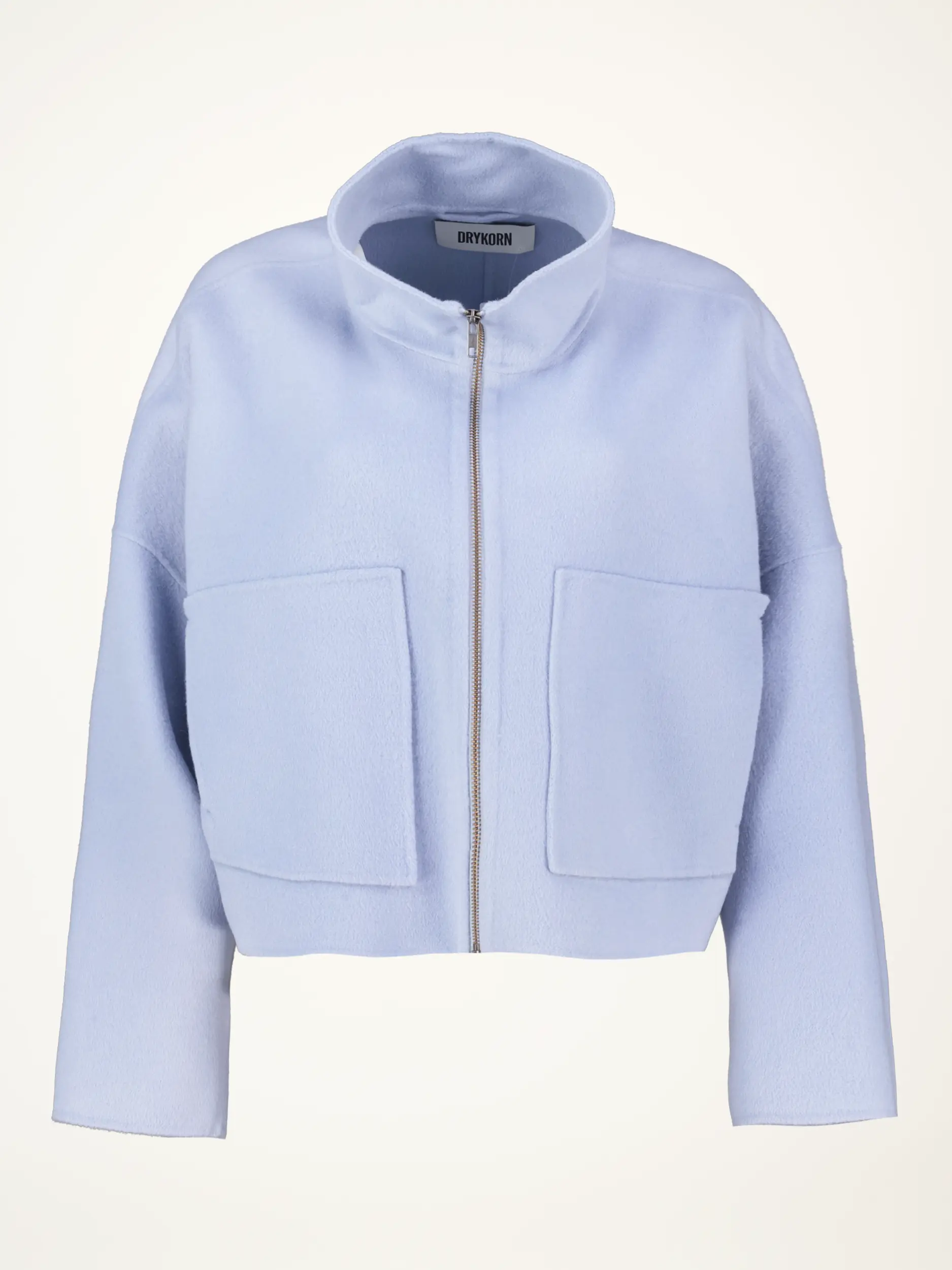 Wolljacke 'Elstow' - Artikelansicht - Farbe: Blau