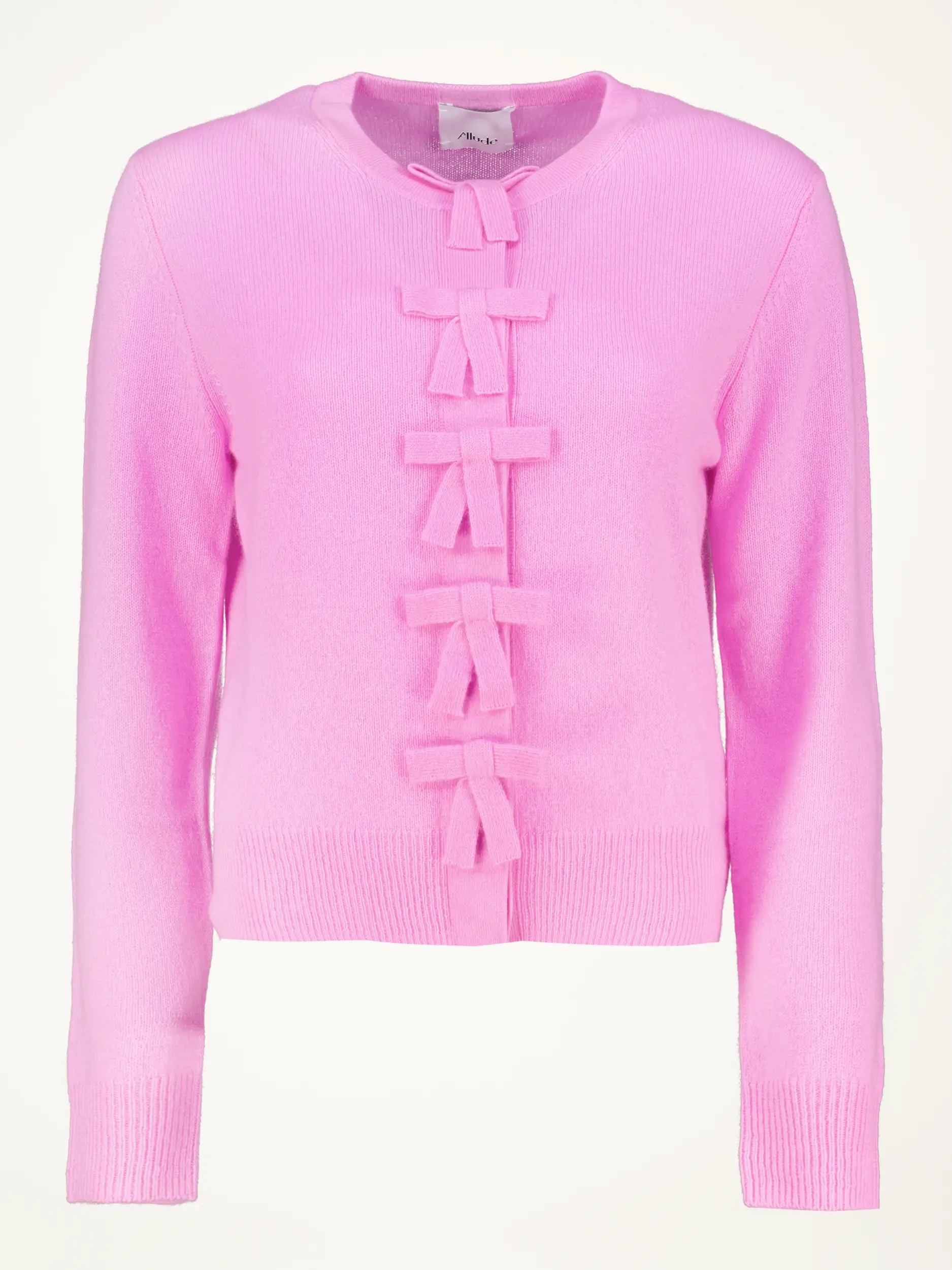 Strickjacke aus Kaschmir - Artikelansicht - Farbe: Rosa&Pink