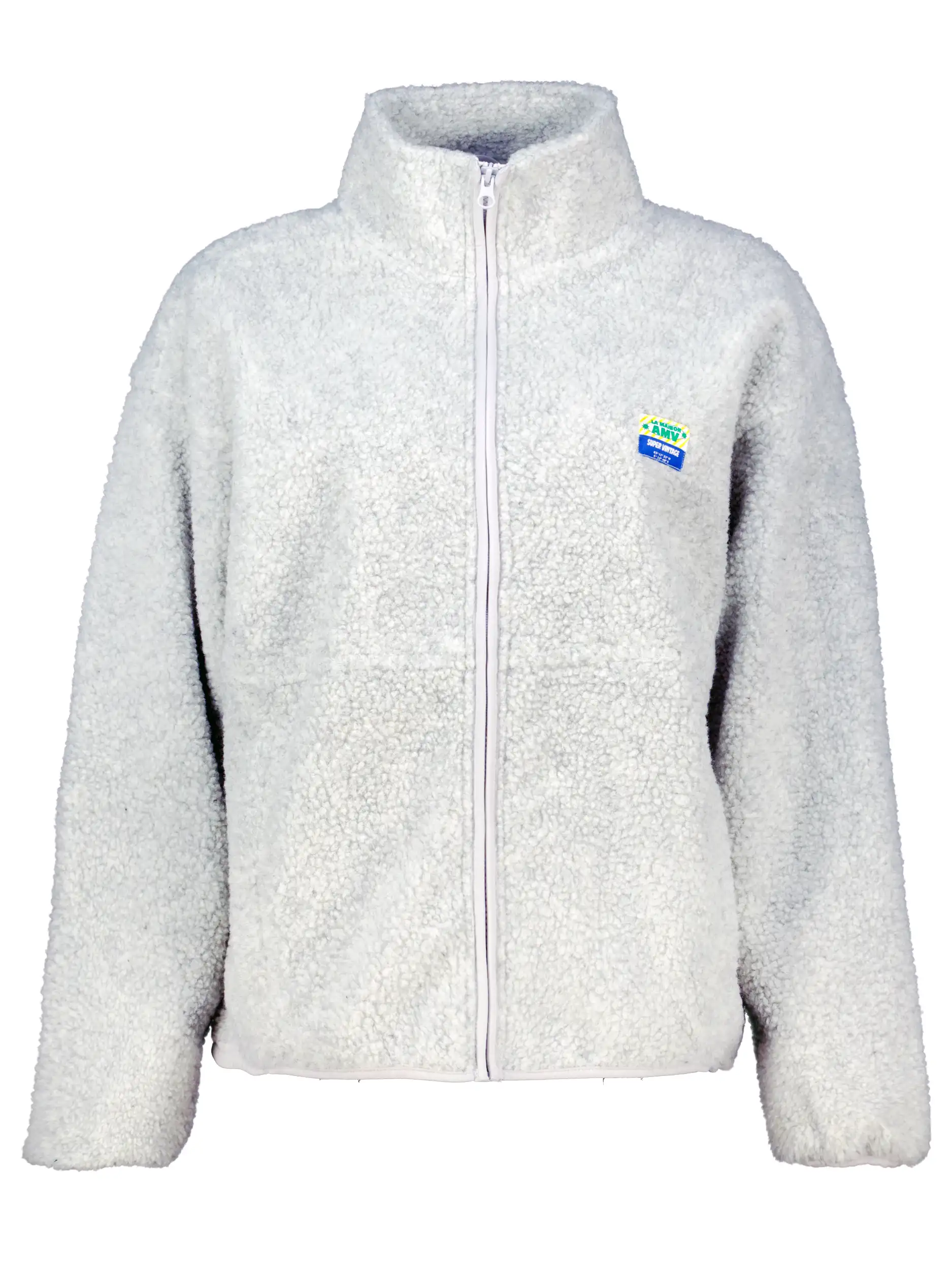 Oversized Jacke - Artikel Vorderseite - Farbe: Grau