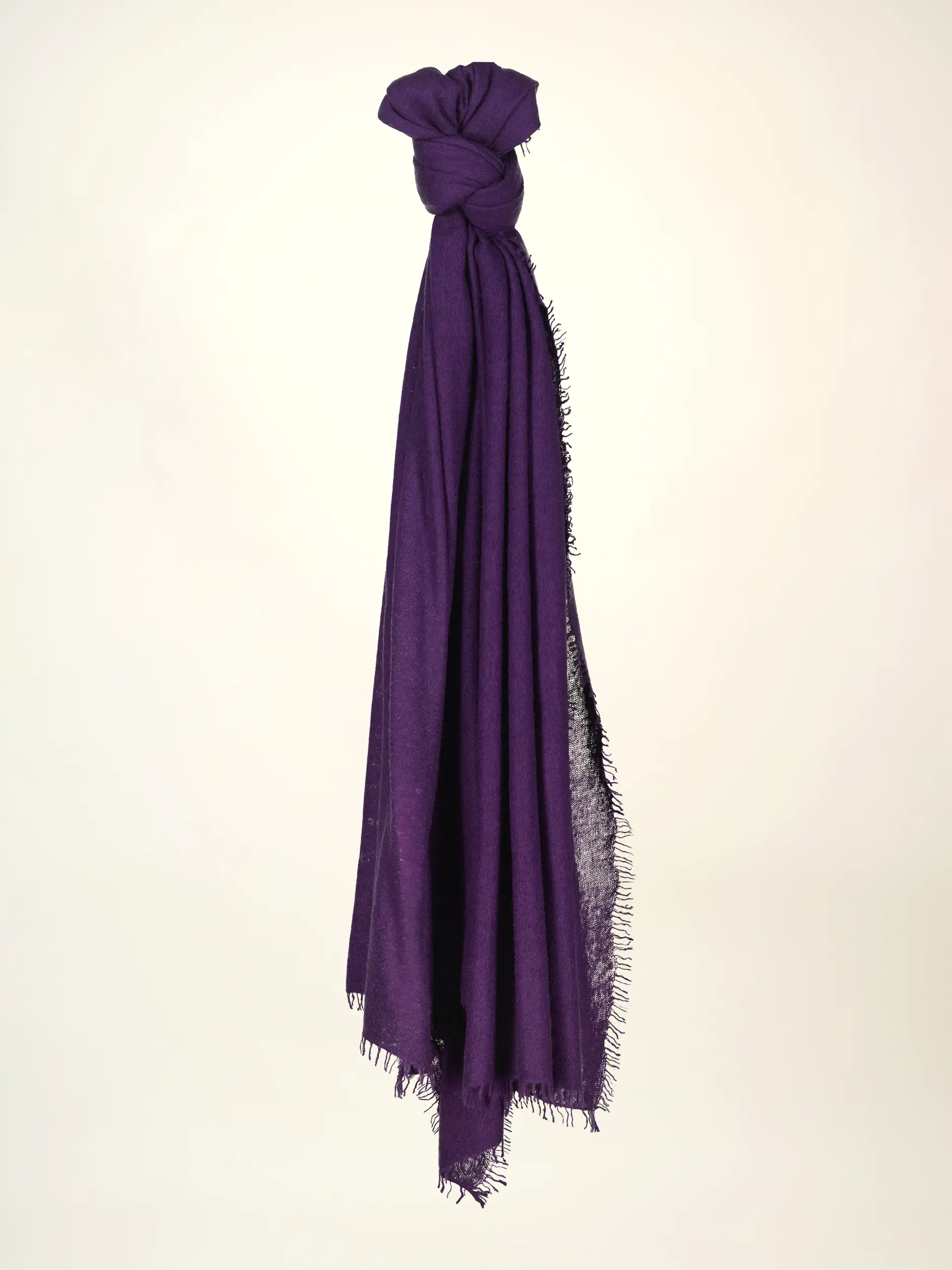 Schal aus Kaschmir - Artikelansicht - Farbe: Violett Schal aus Kaschmir - Artikelansicht - Farbe: Violett